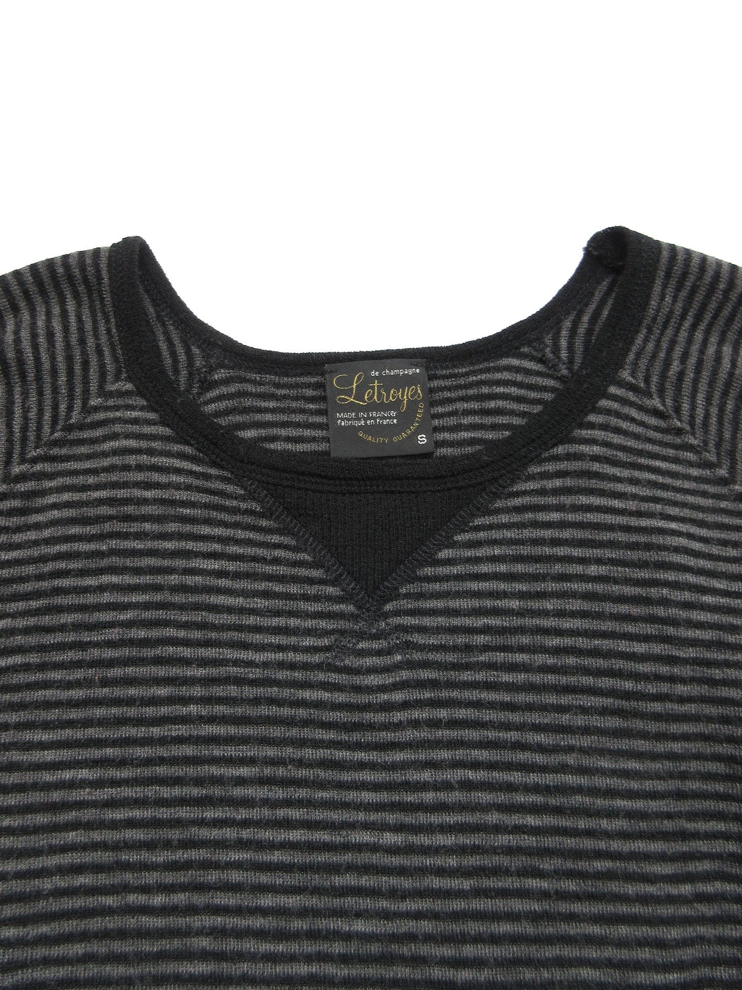 stripe knit made by france