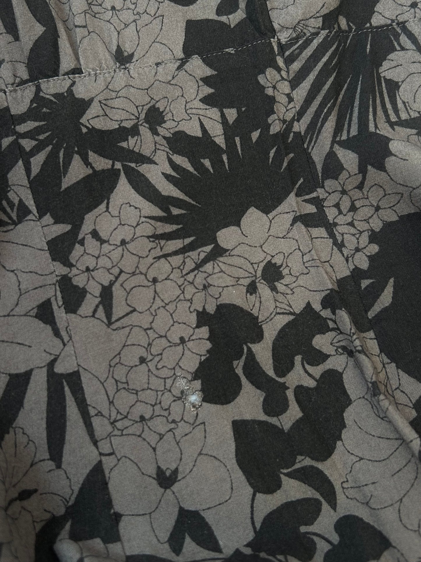 【used】flower pattern sleeveless dress
