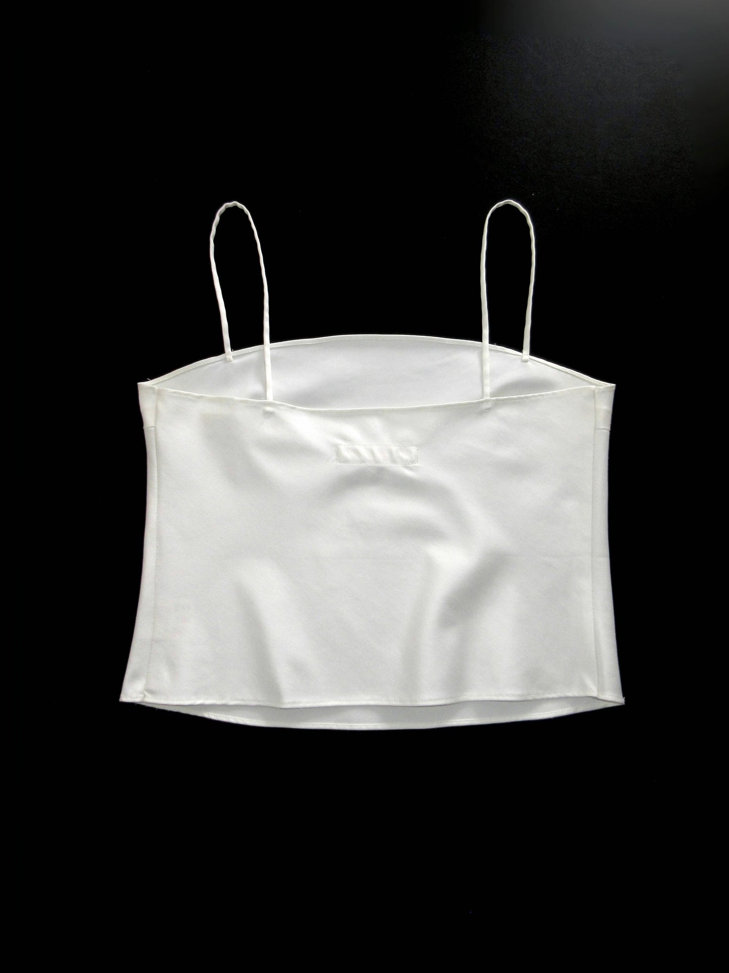 【used】white camisole top