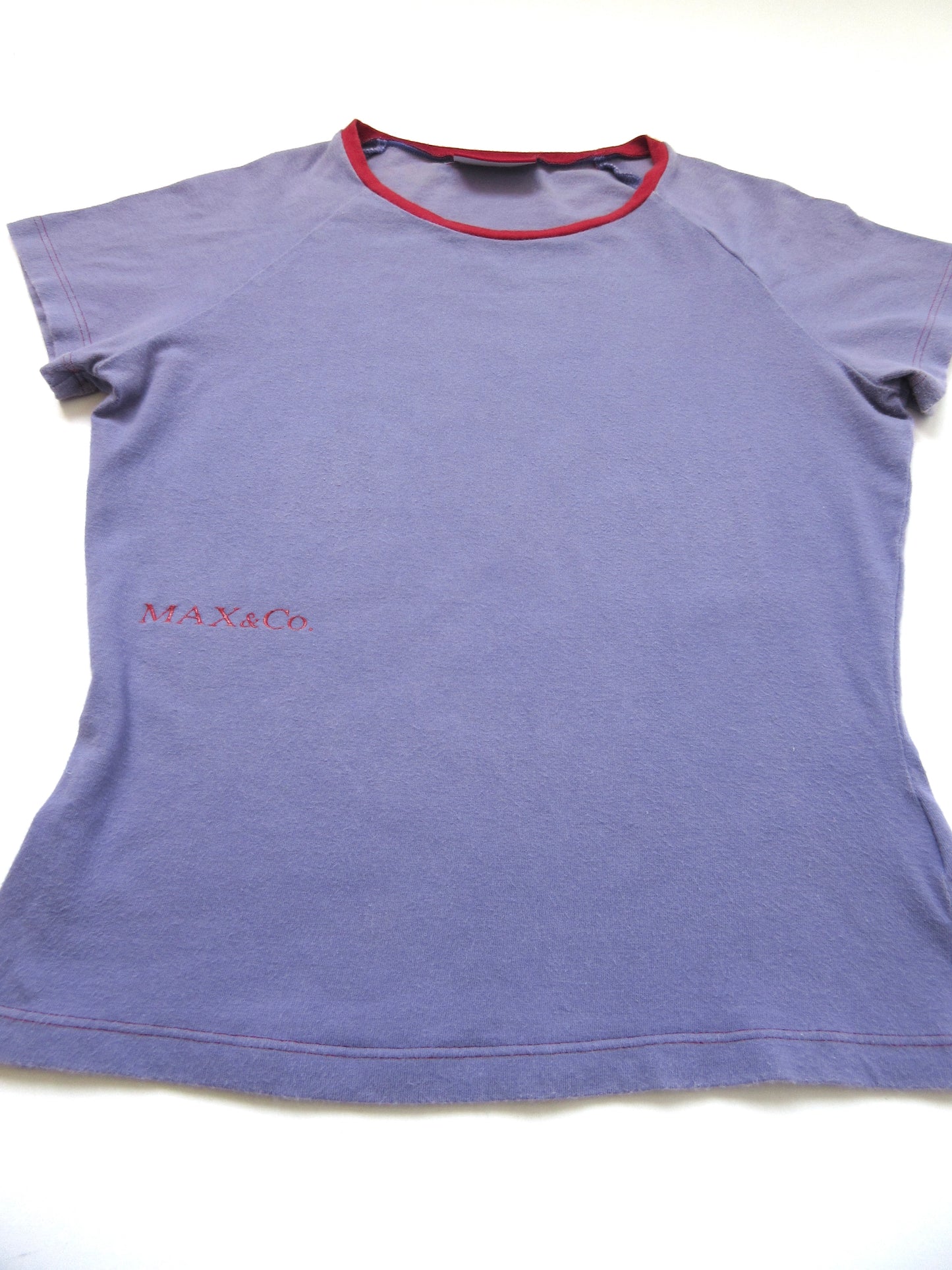 【used】MAX&Co. purple raglan t-shirt