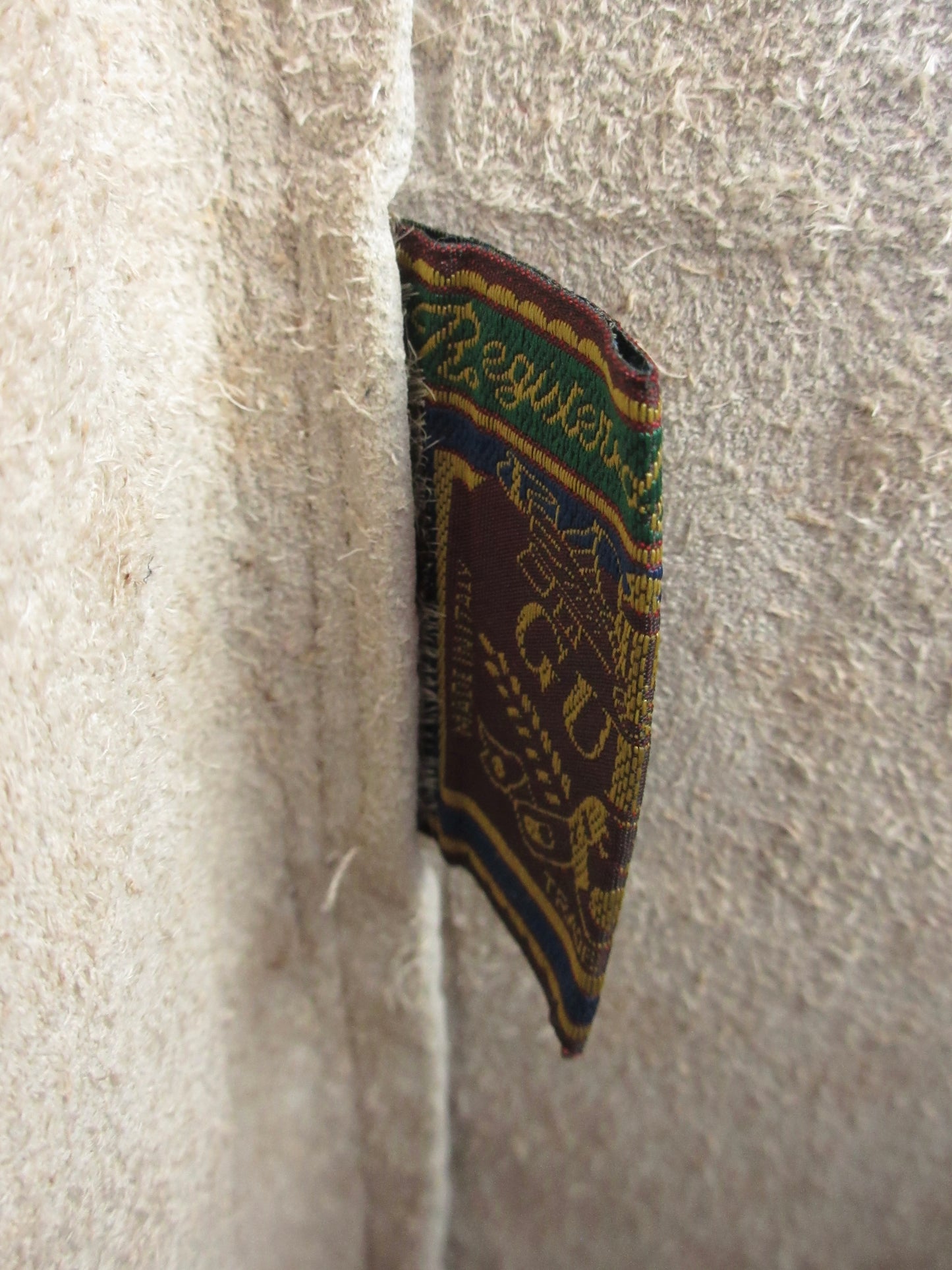 leather polka dots tote bag