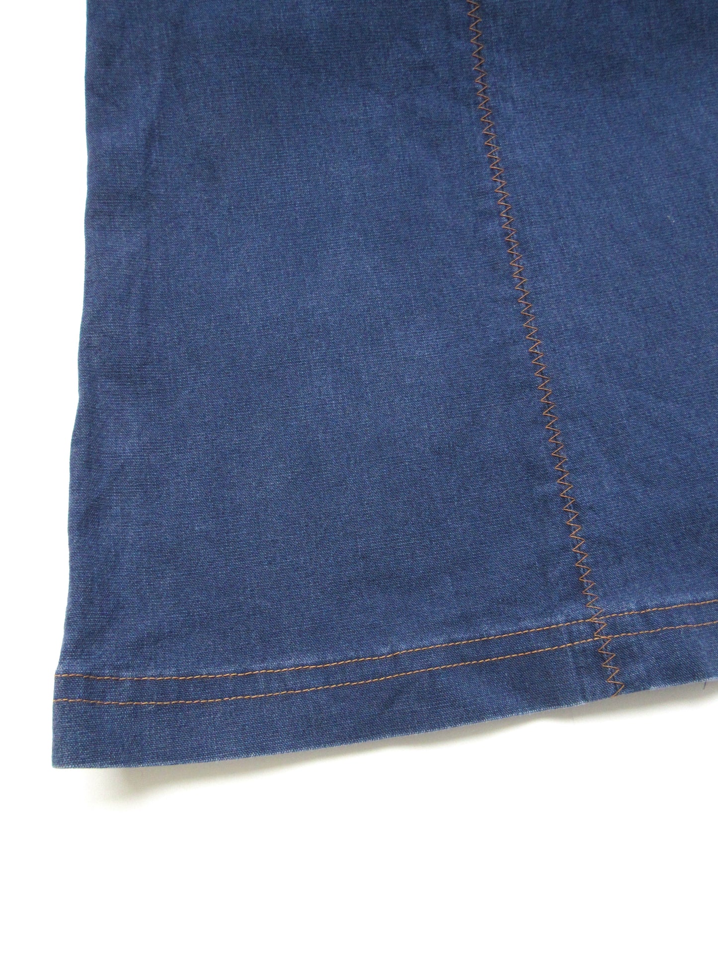 【used】stitching denim skirt