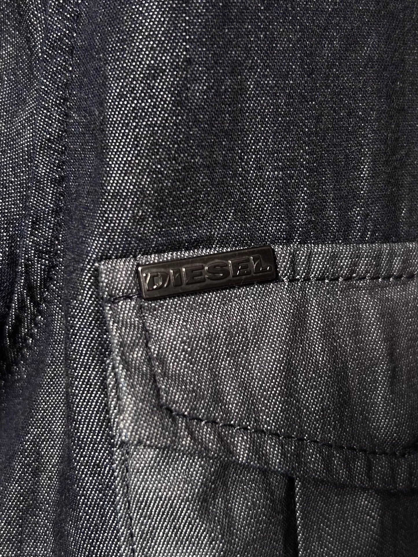 DIESEL design denim shirt