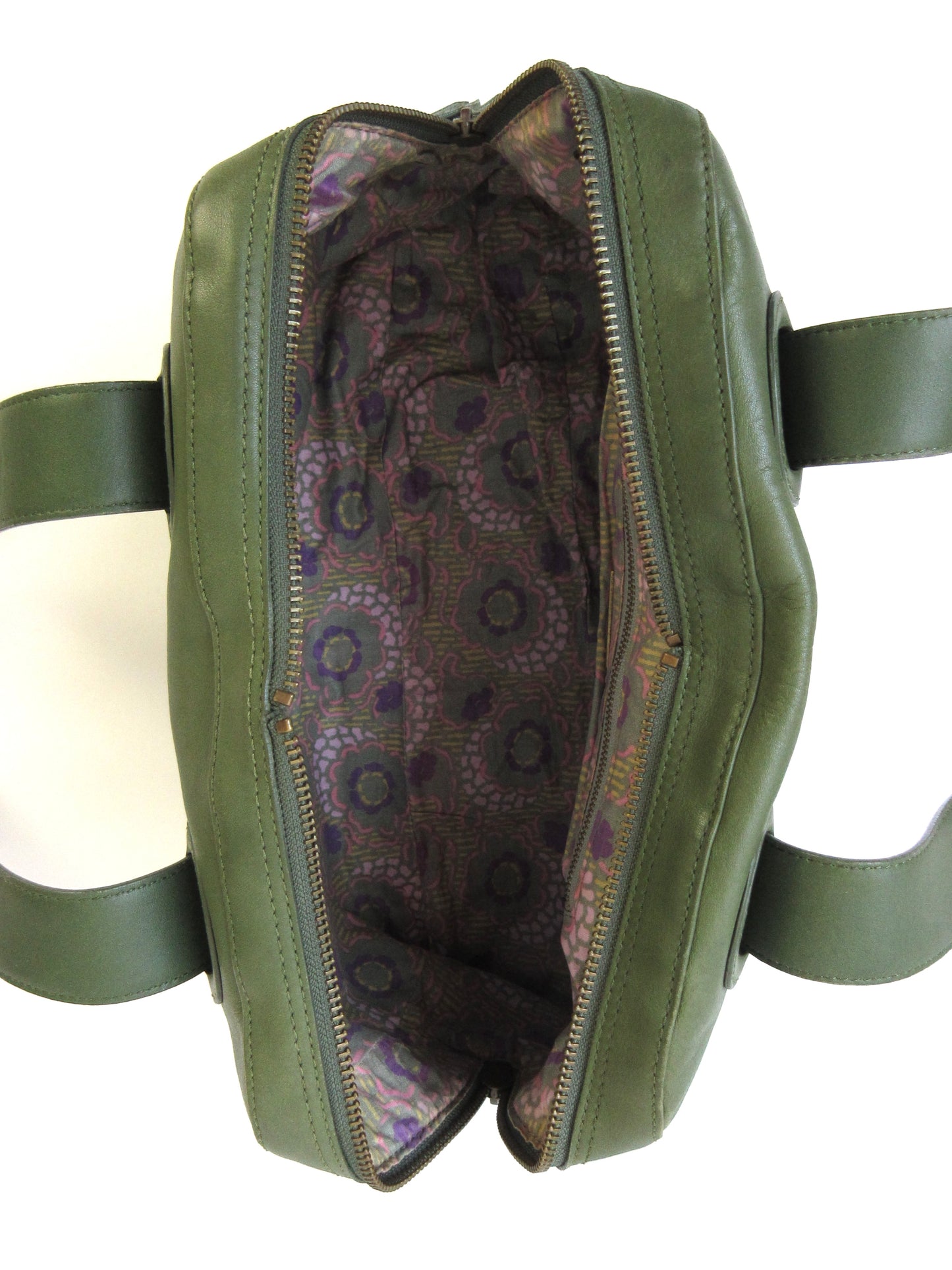 MARC JACOBS green color boston bag