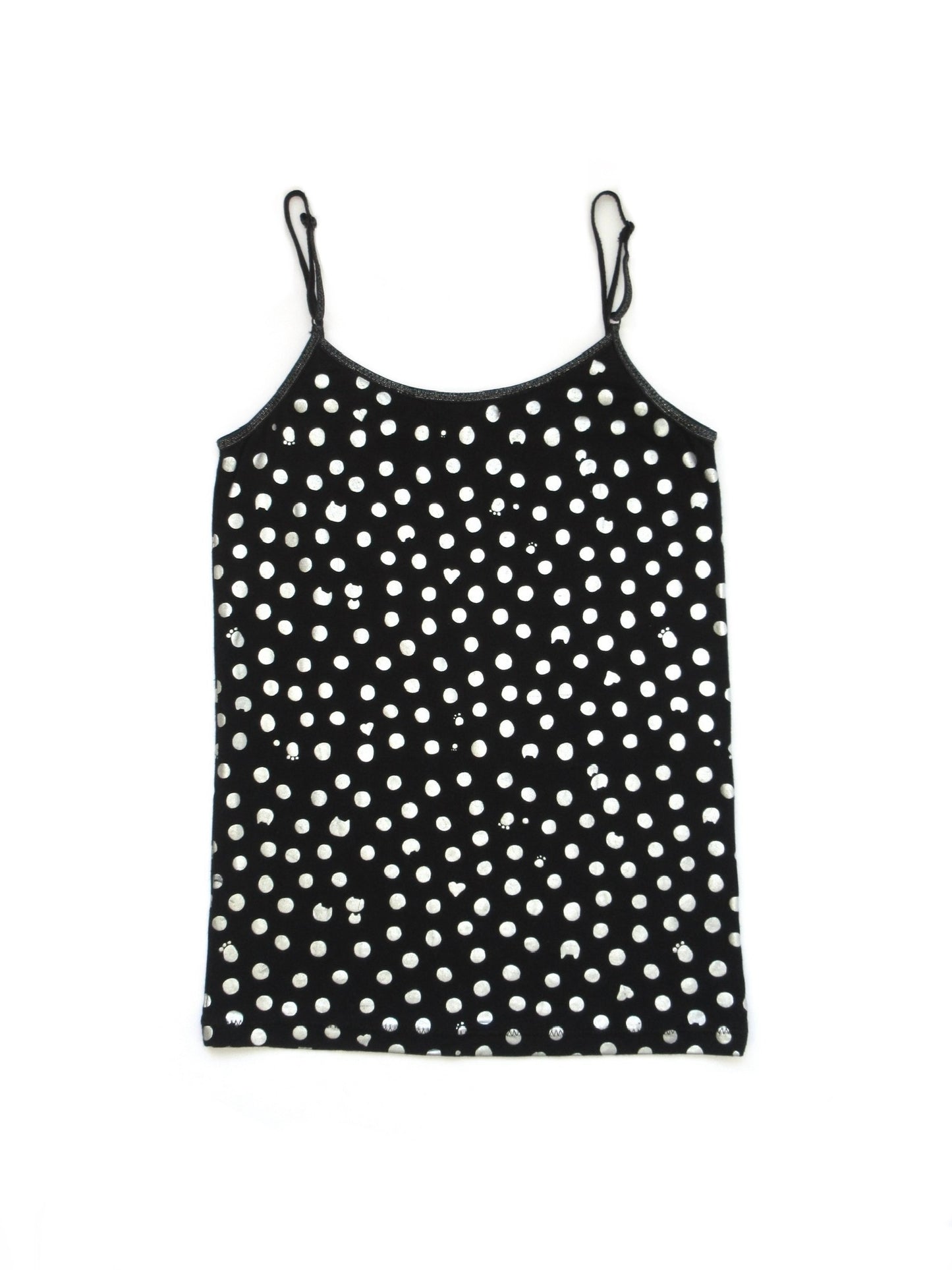 TSUMORI CHISATO silver polka dots camisole
