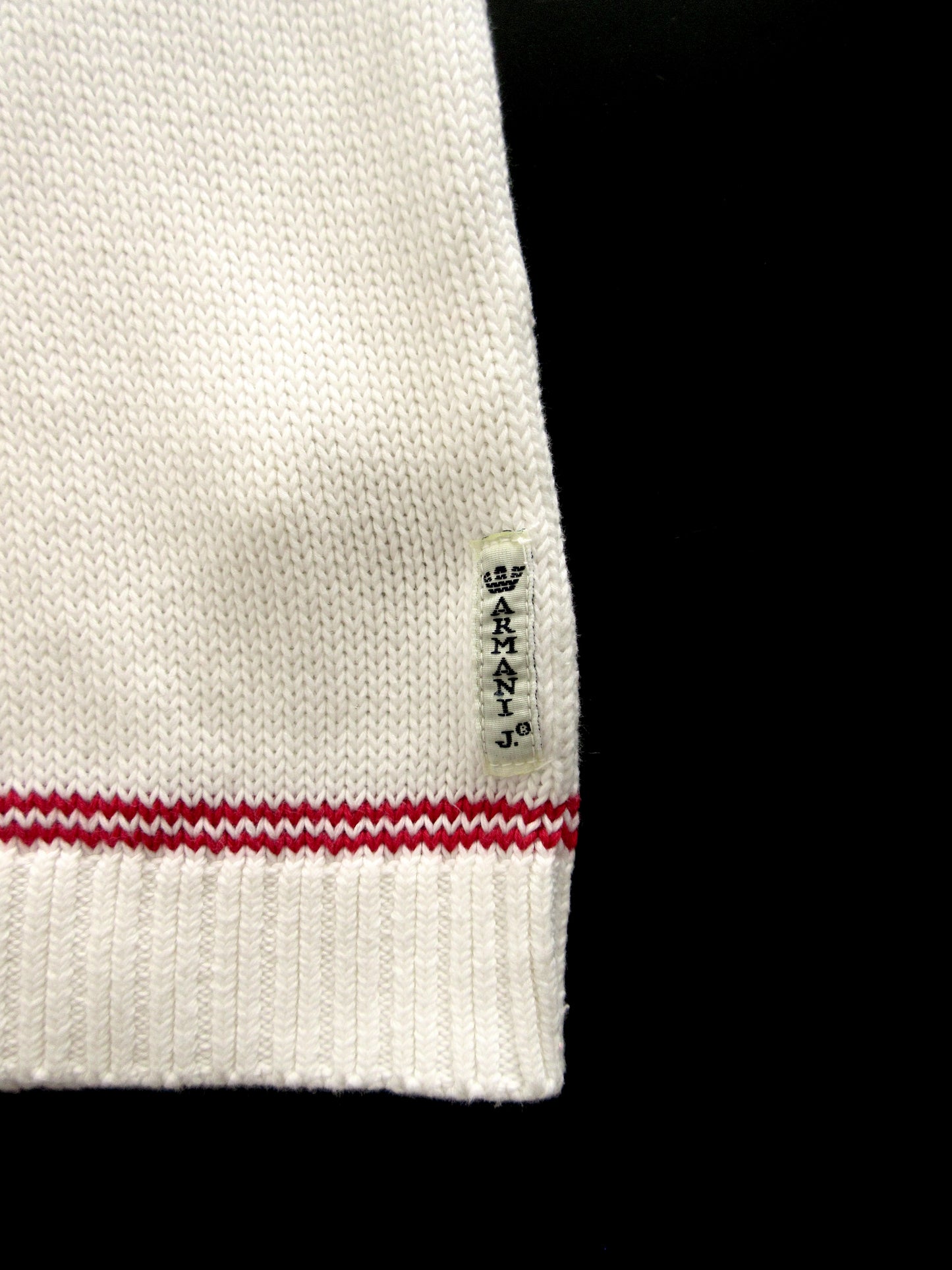 ARMANI JEANS number7 cotton knit