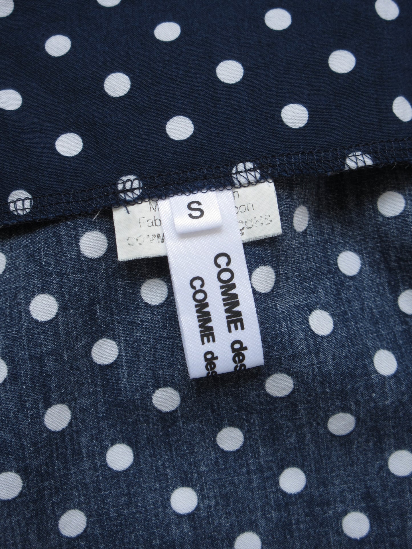 COMME des GARÇONS polka dots camisole dress