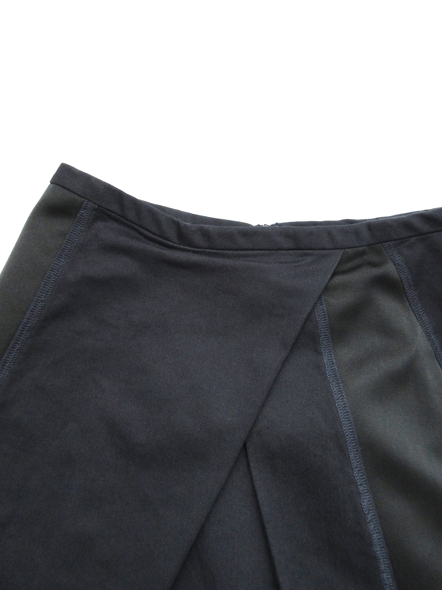 JIL SANDER NAVY switching skirt