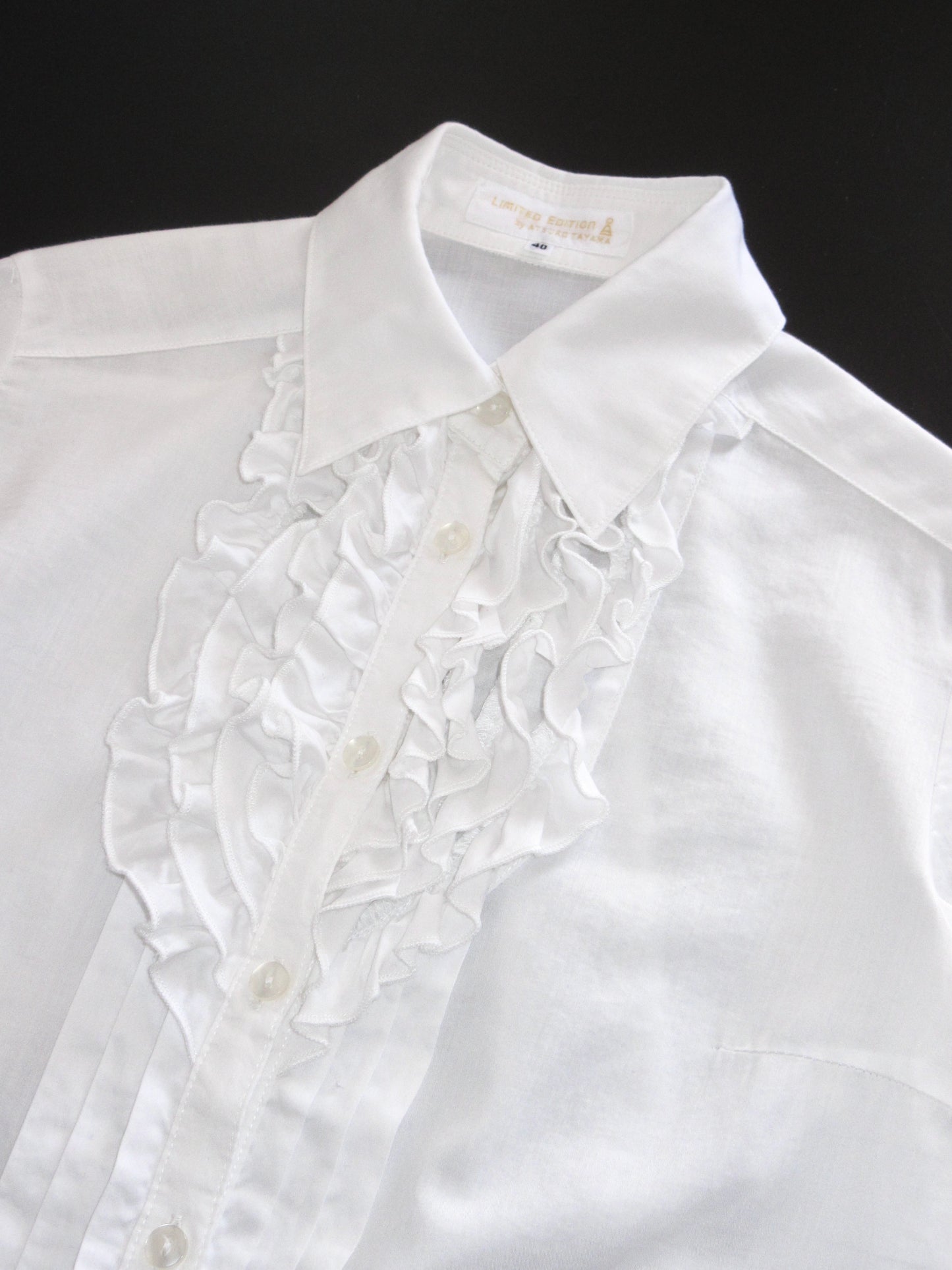ATSURO TAYAMA oversized frill design shirt