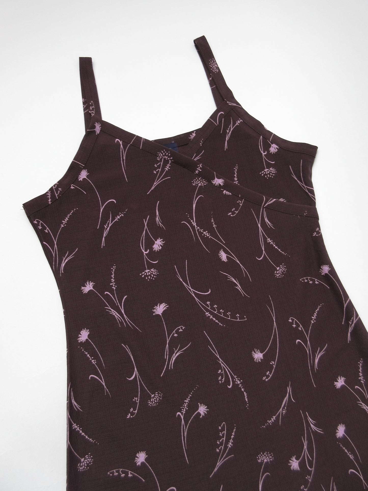 【used】flower pattern camisole dress
