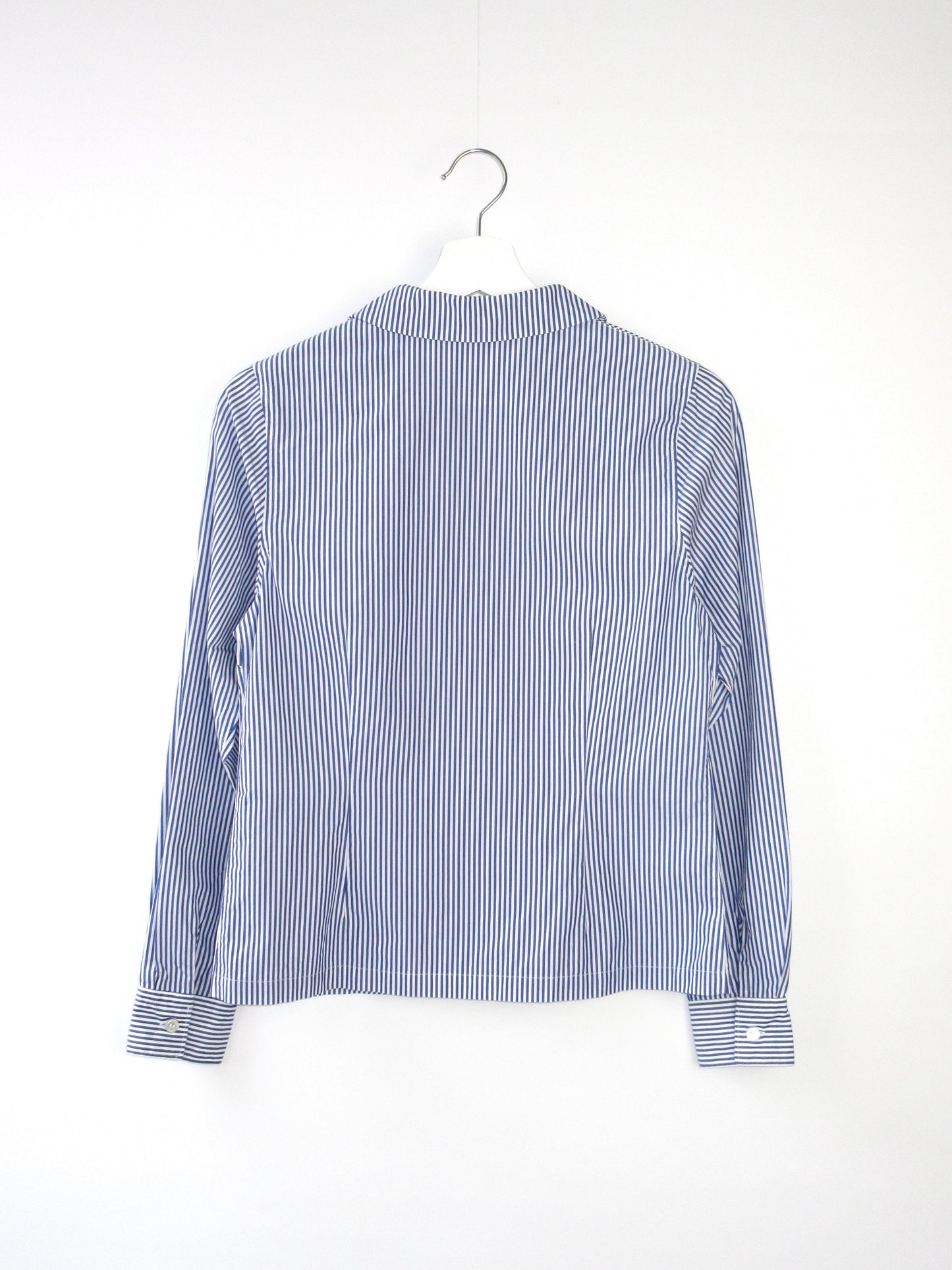 COMME des GARÇONS stripe round collar shirt
