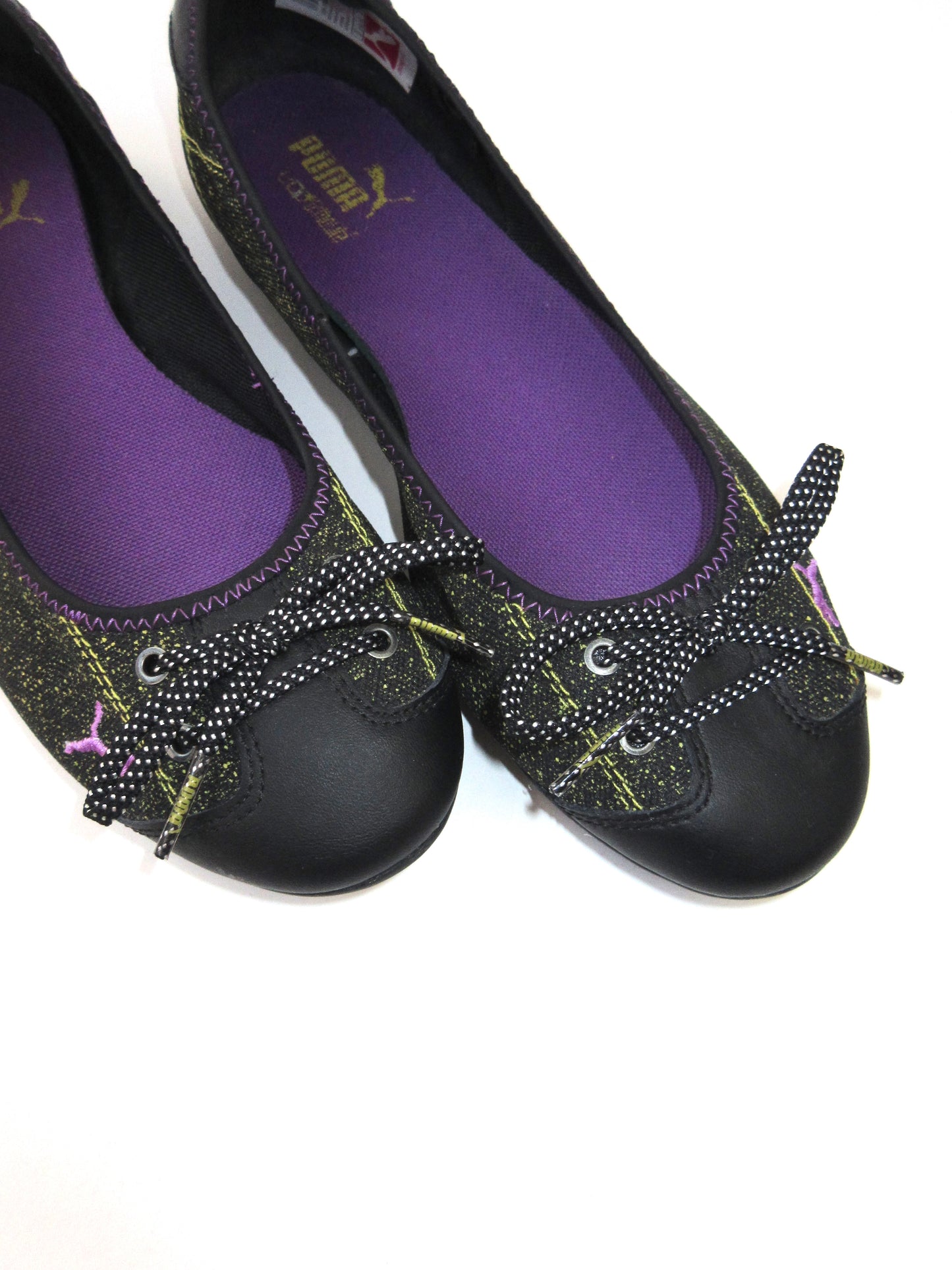 PUMA fabric design flat shoes