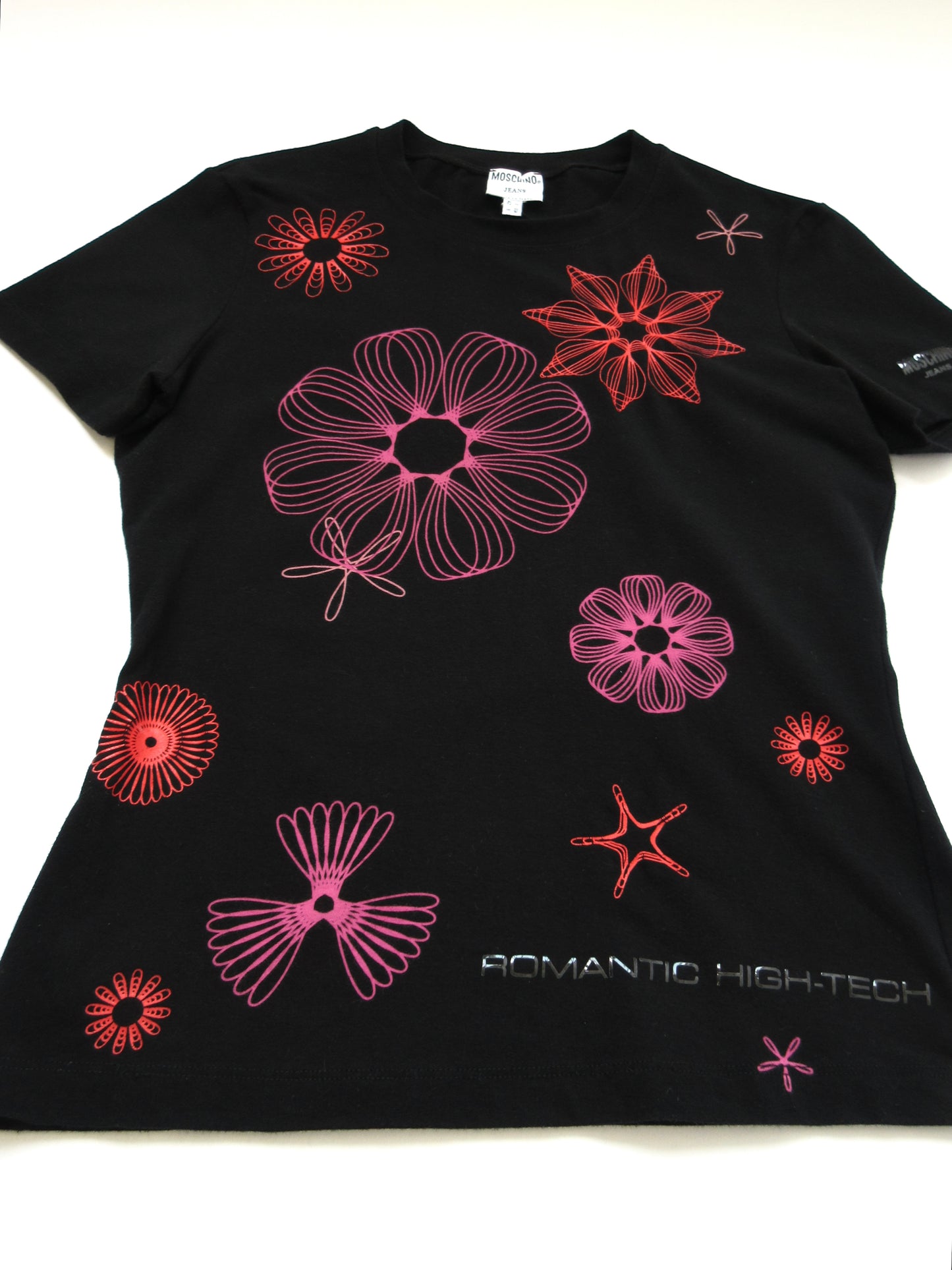 MOSCHINO spirograph flower t-shirt