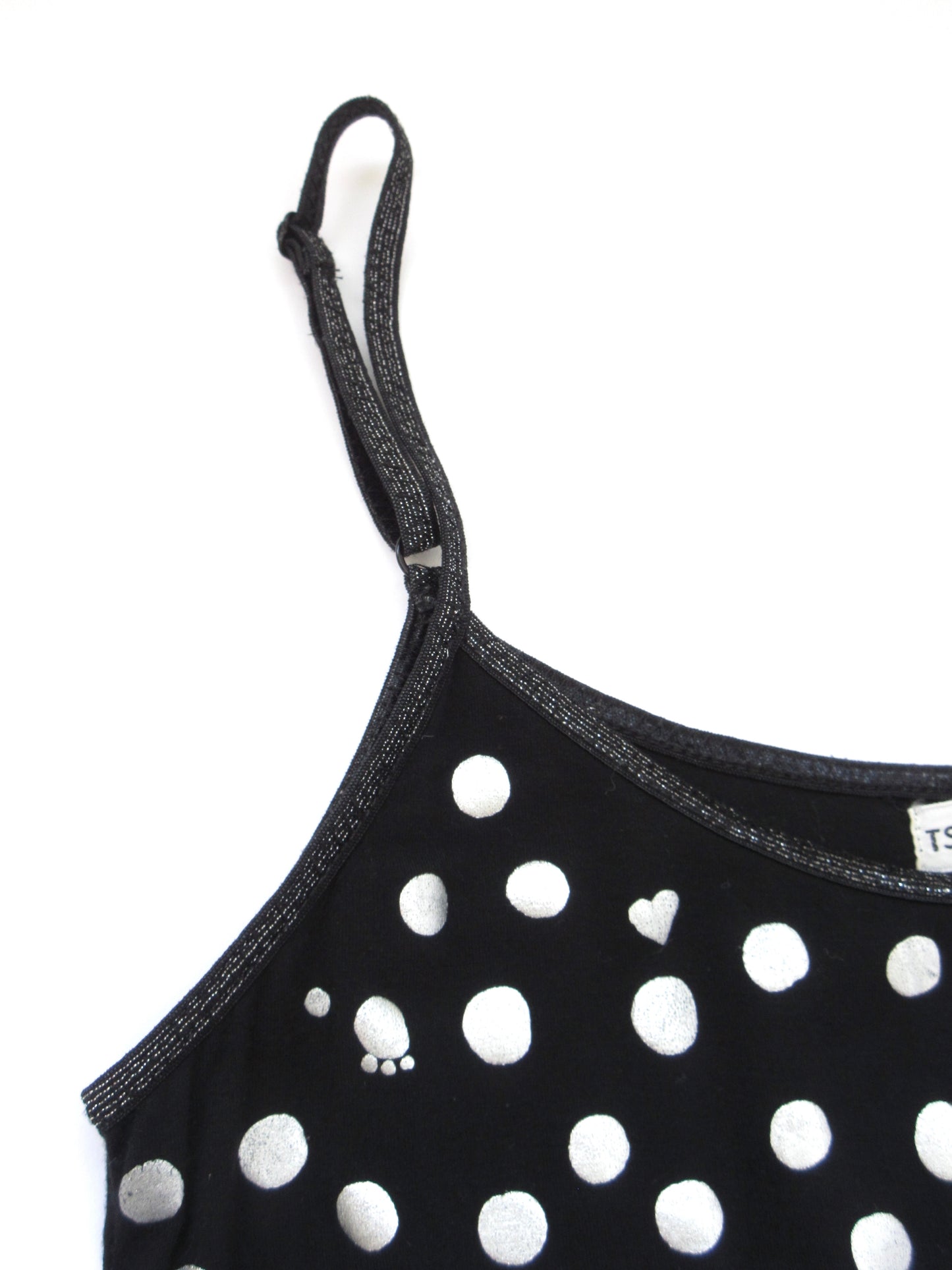 TSUMORI CHISATO silver polka dots camisole