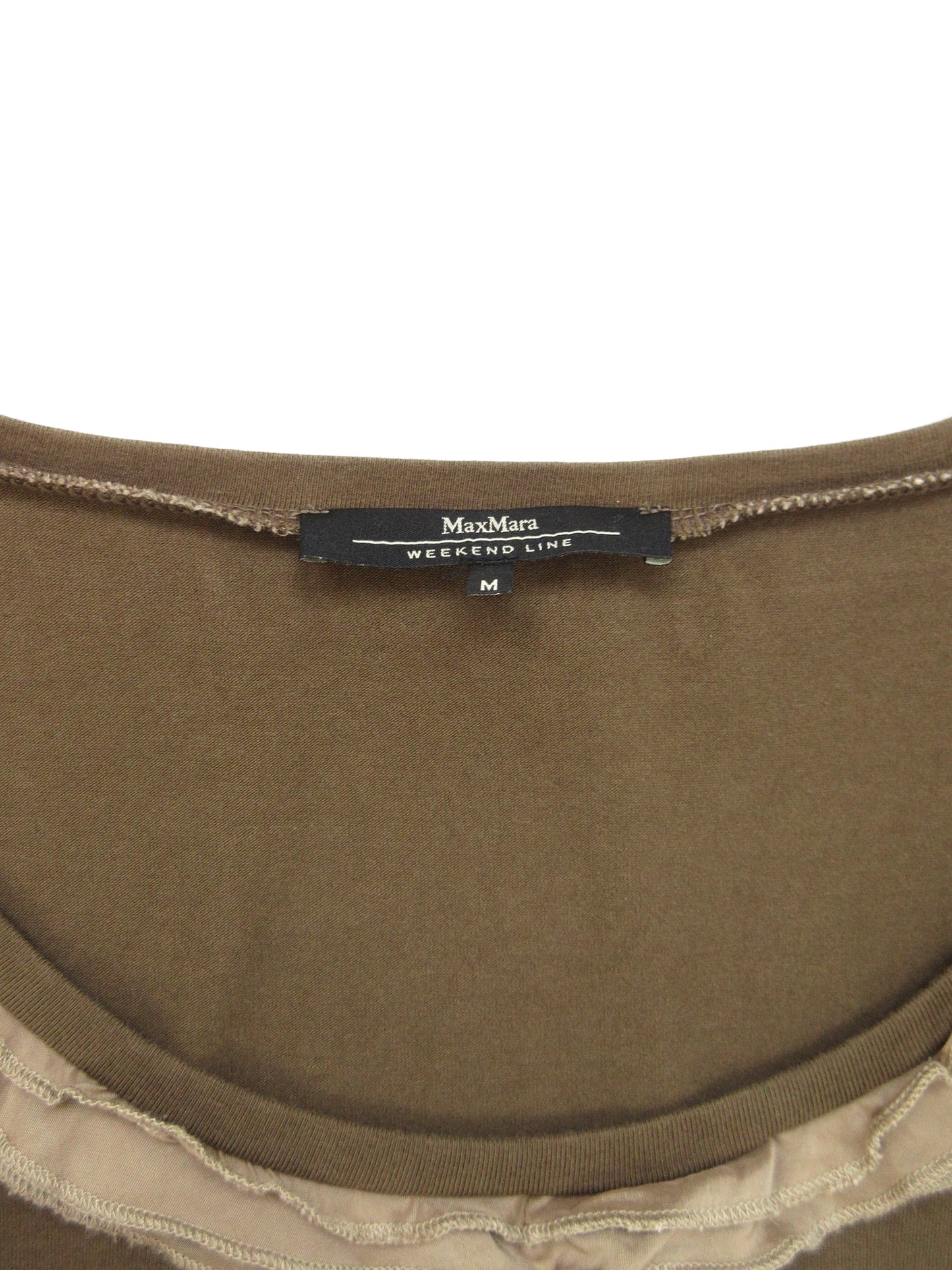 MaxMara frill side ribbon sleeveless top