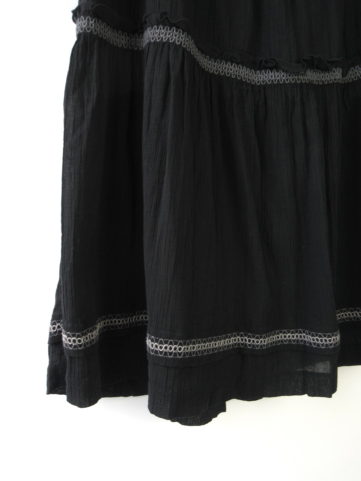ethnic wrinkle skirt