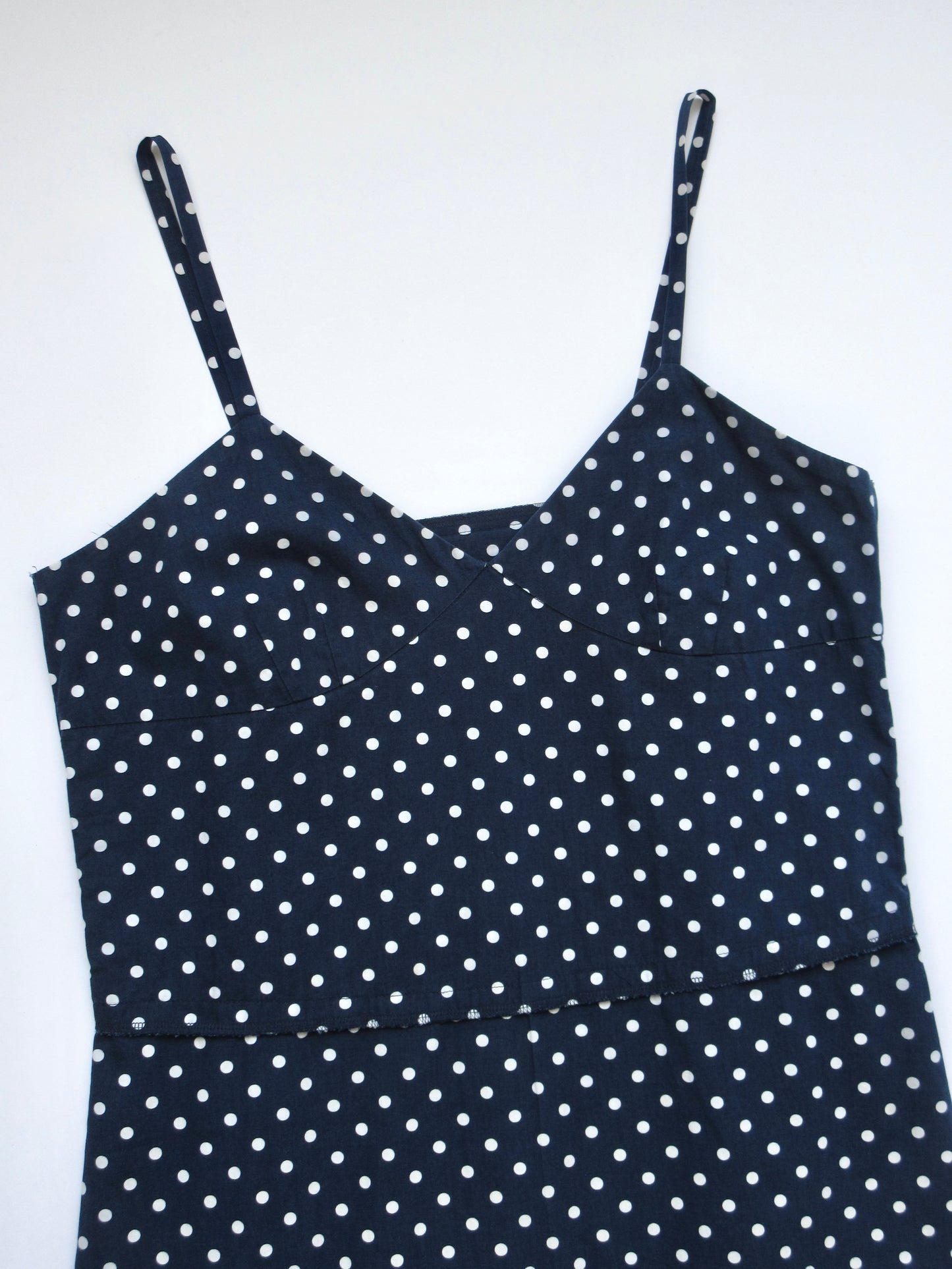 COMME des GARÇONS polka dots camisole dress