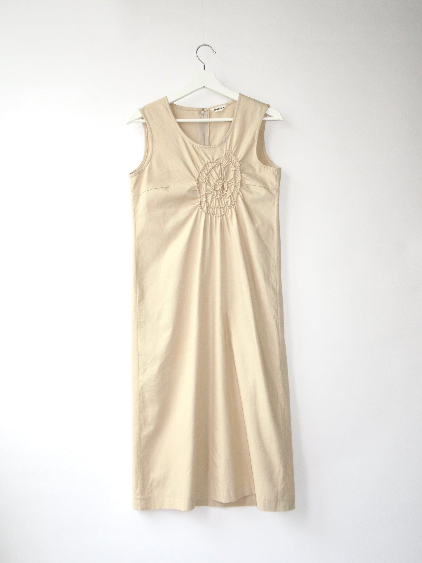 【used】shirring point sleeveless dress