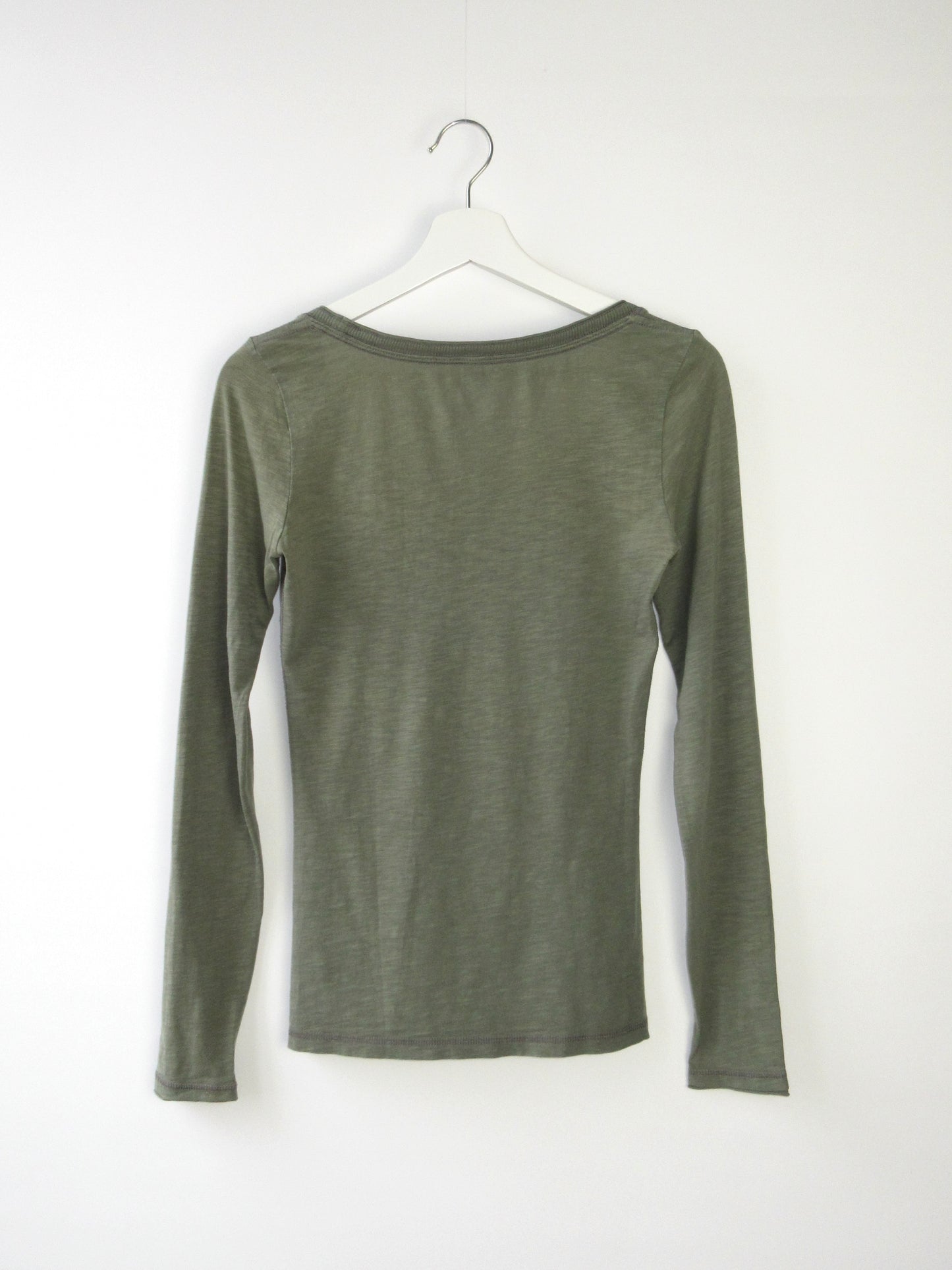 spangle khaki long sleeve