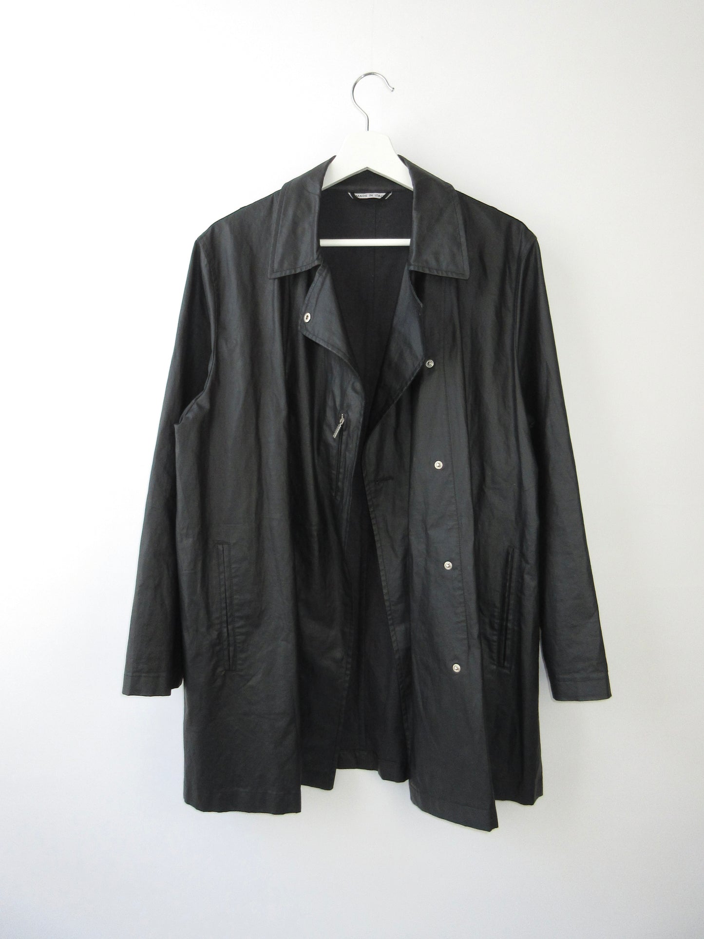 Italy faux leather jacket