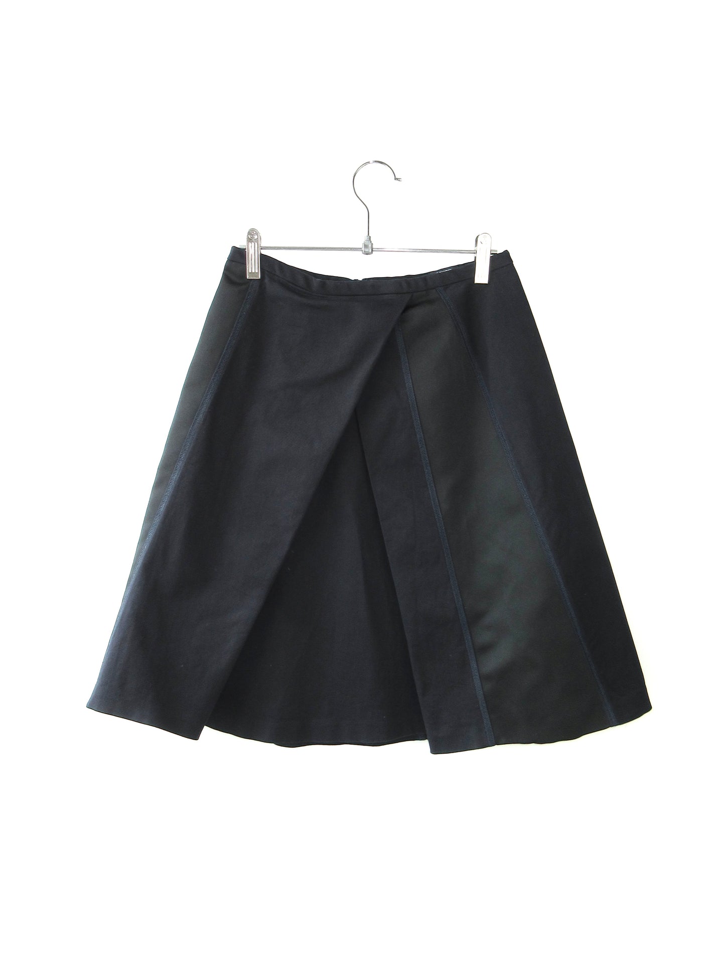 JIL SANDER NAVY switching skirt