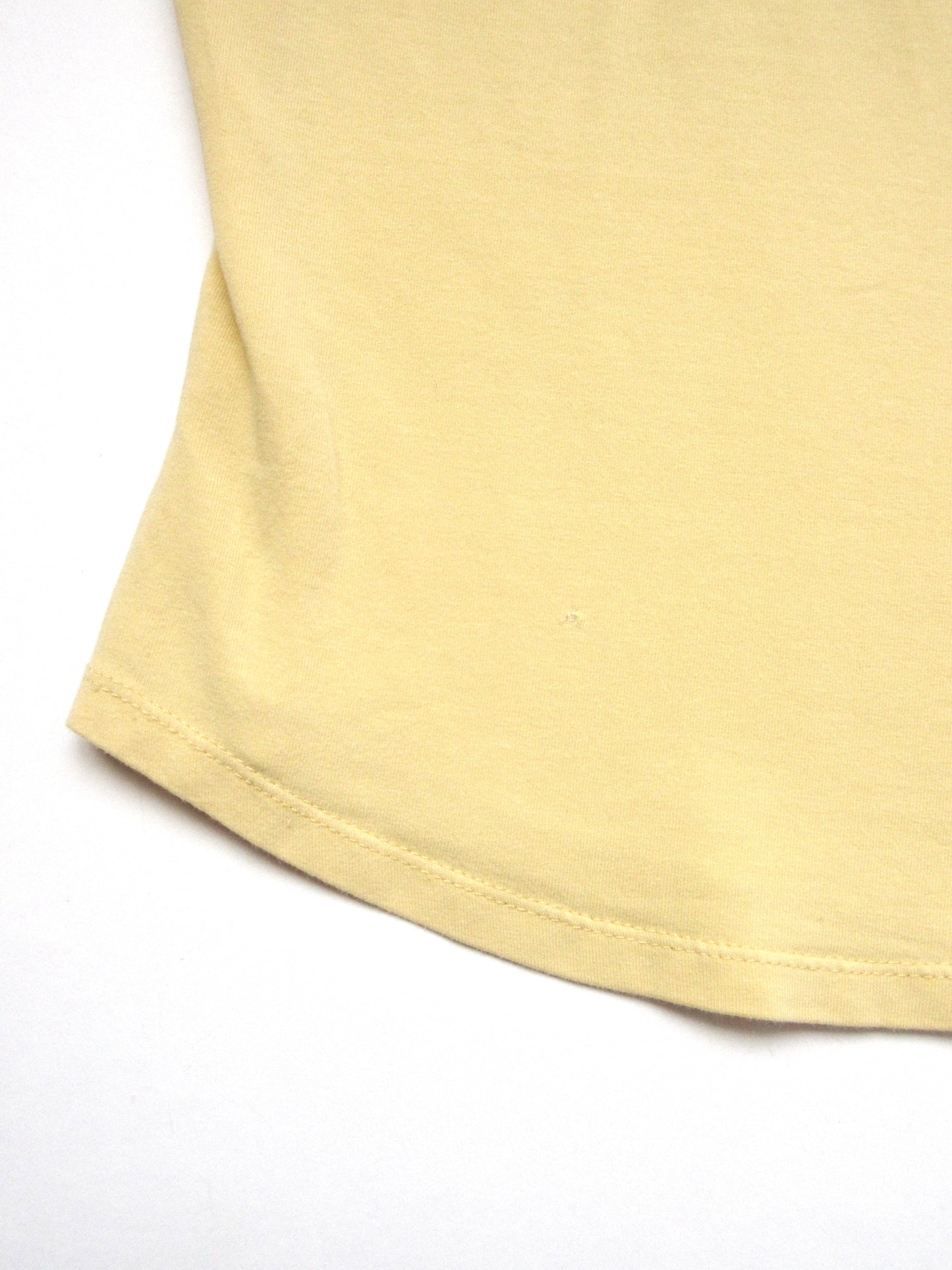 SPORTMAX yellow minimal t-shirt