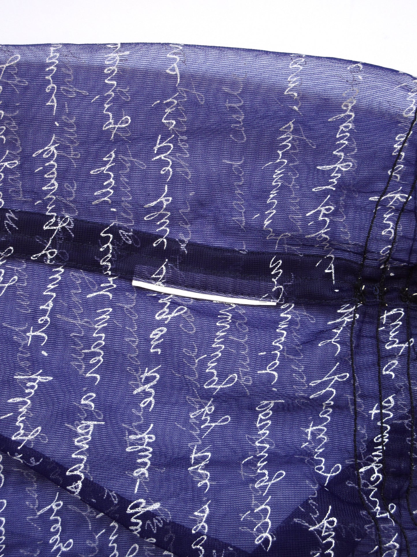 【used】tricot comme des garcons sheer top