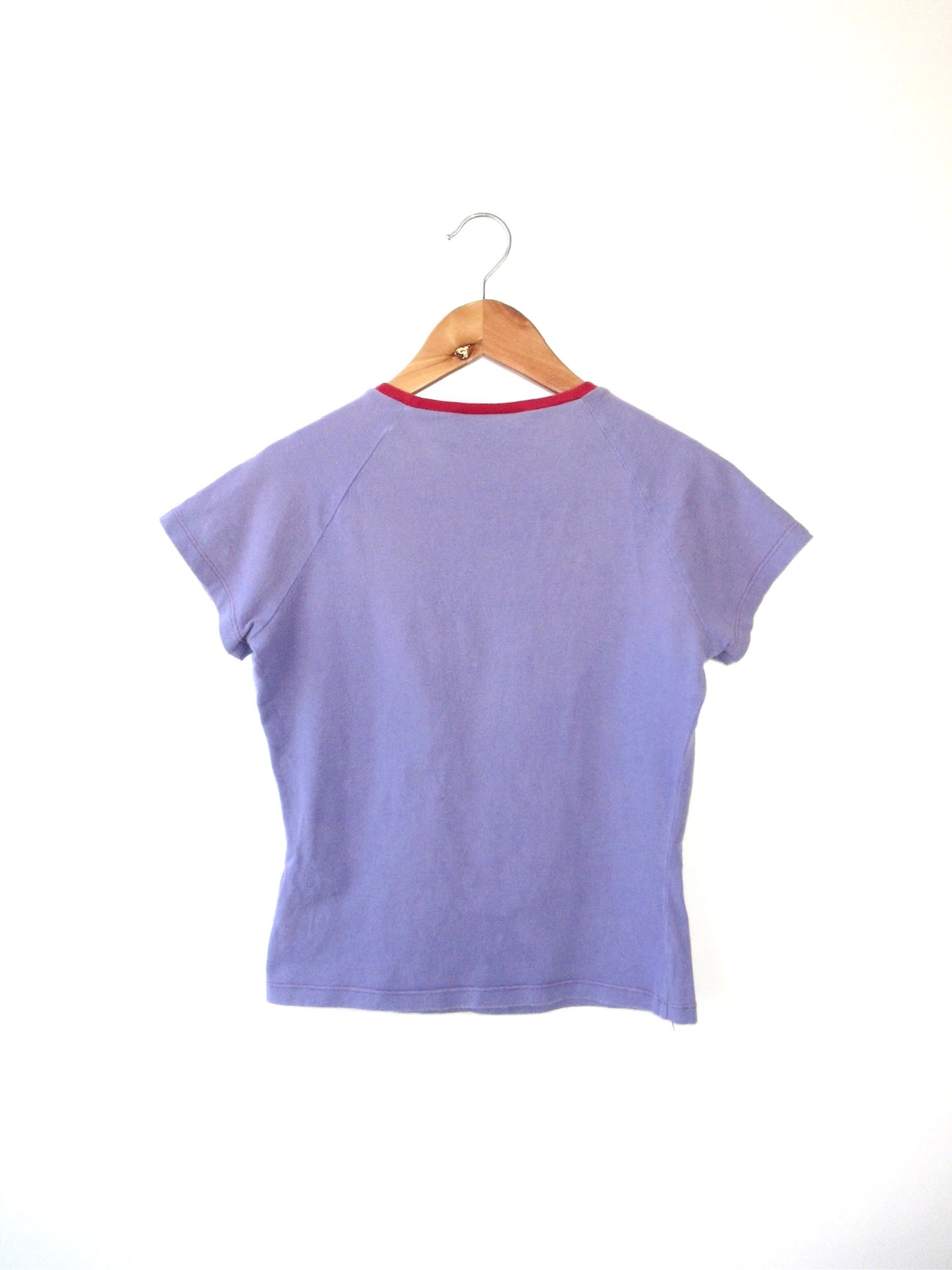 【used】MAX&Co. purple raglan t-shirt