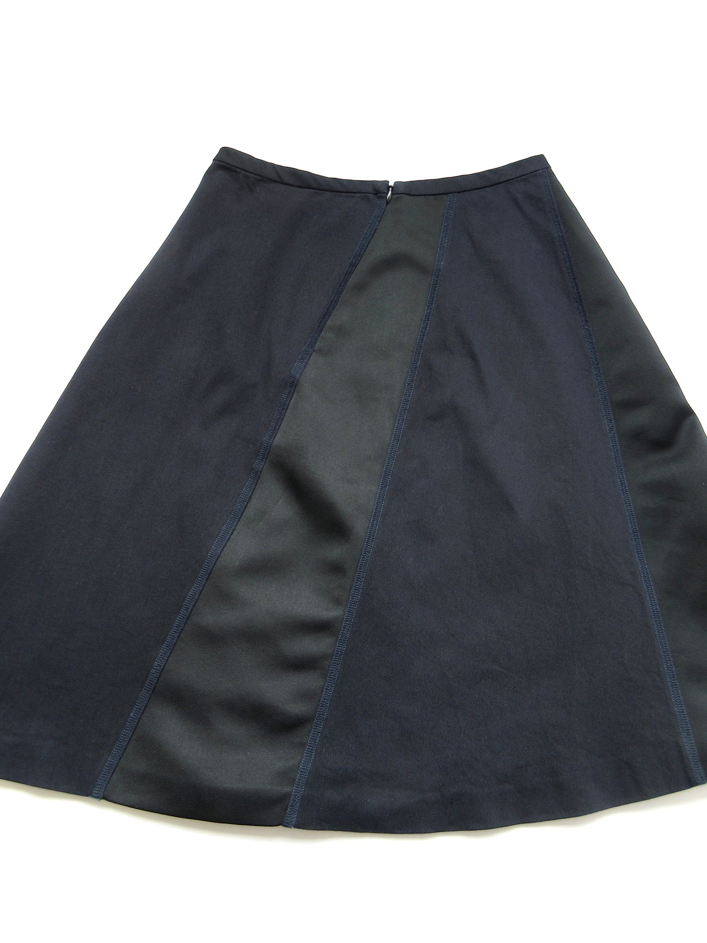 JIL SANDER NAVY switching skirt