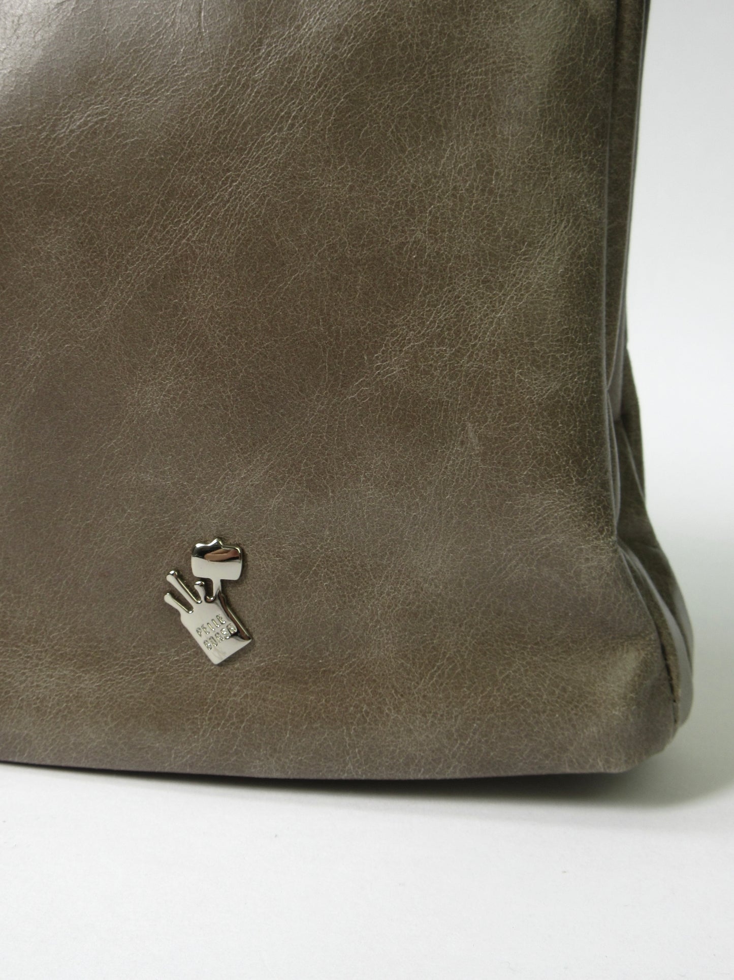 antique khaki shoulder bag