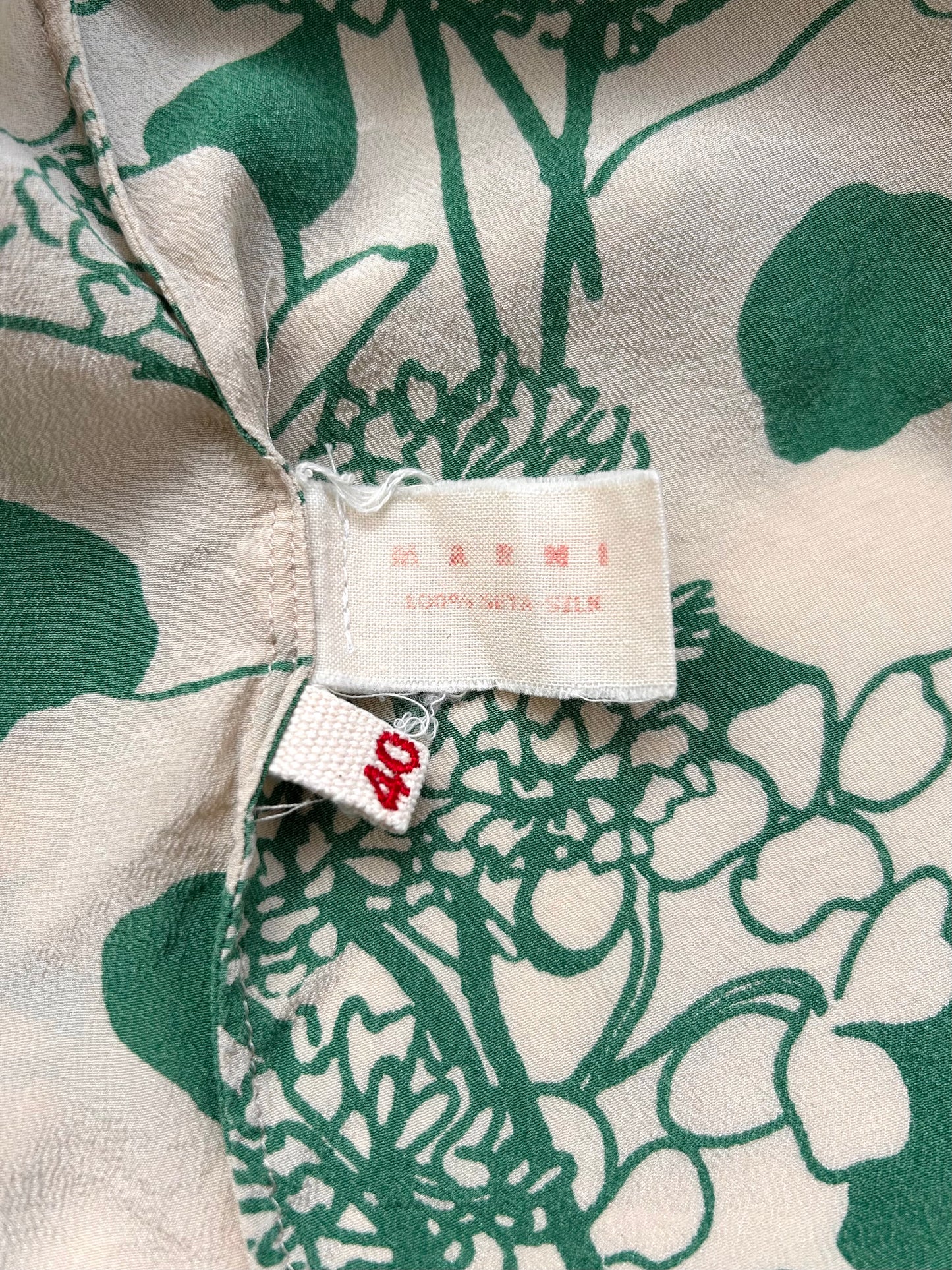 【used】MARNI asymmetry design sleeveless top