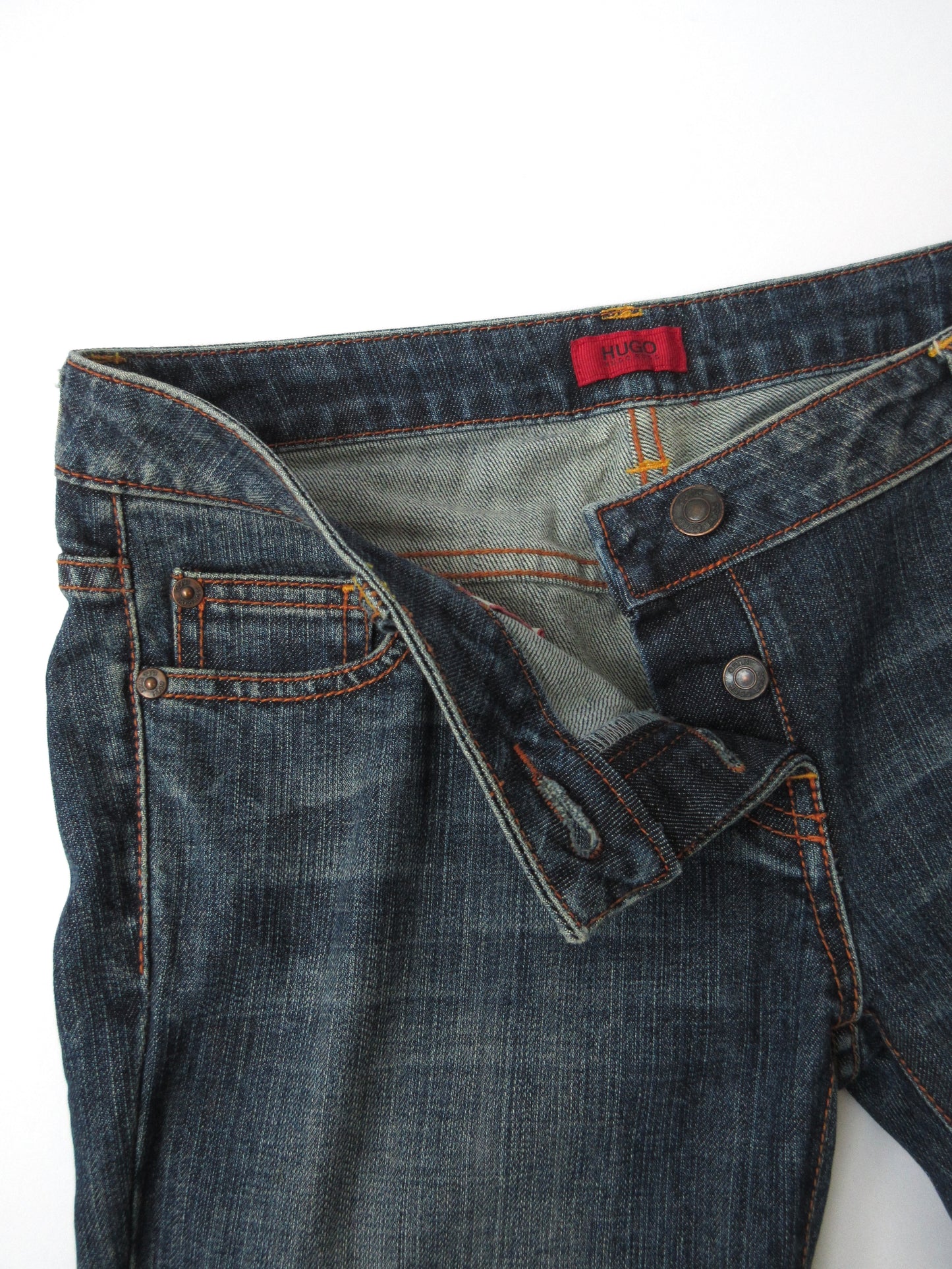 HUGO BOSS low-rise denim pants