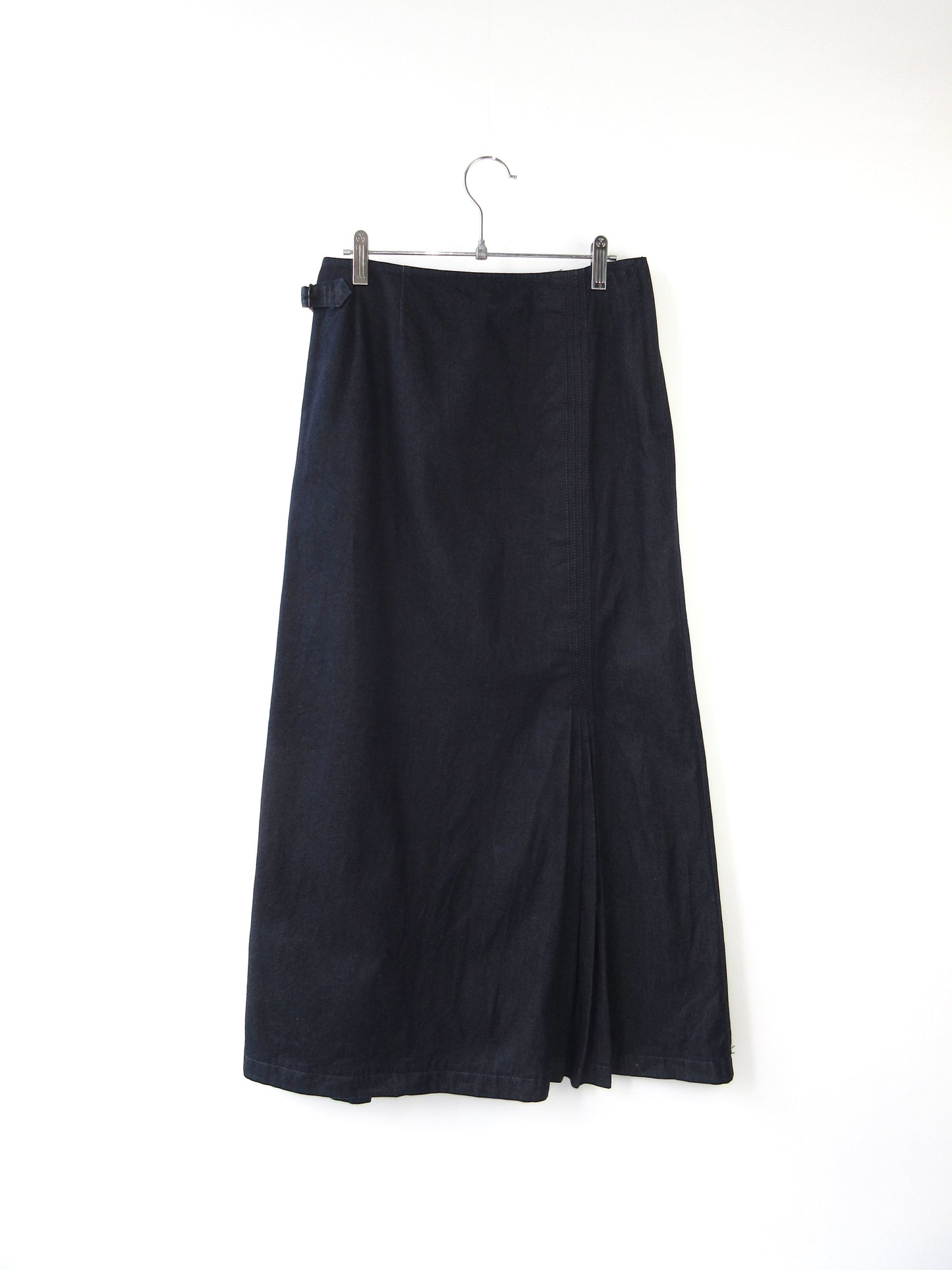 sunaokuwahara detailed denim skirt