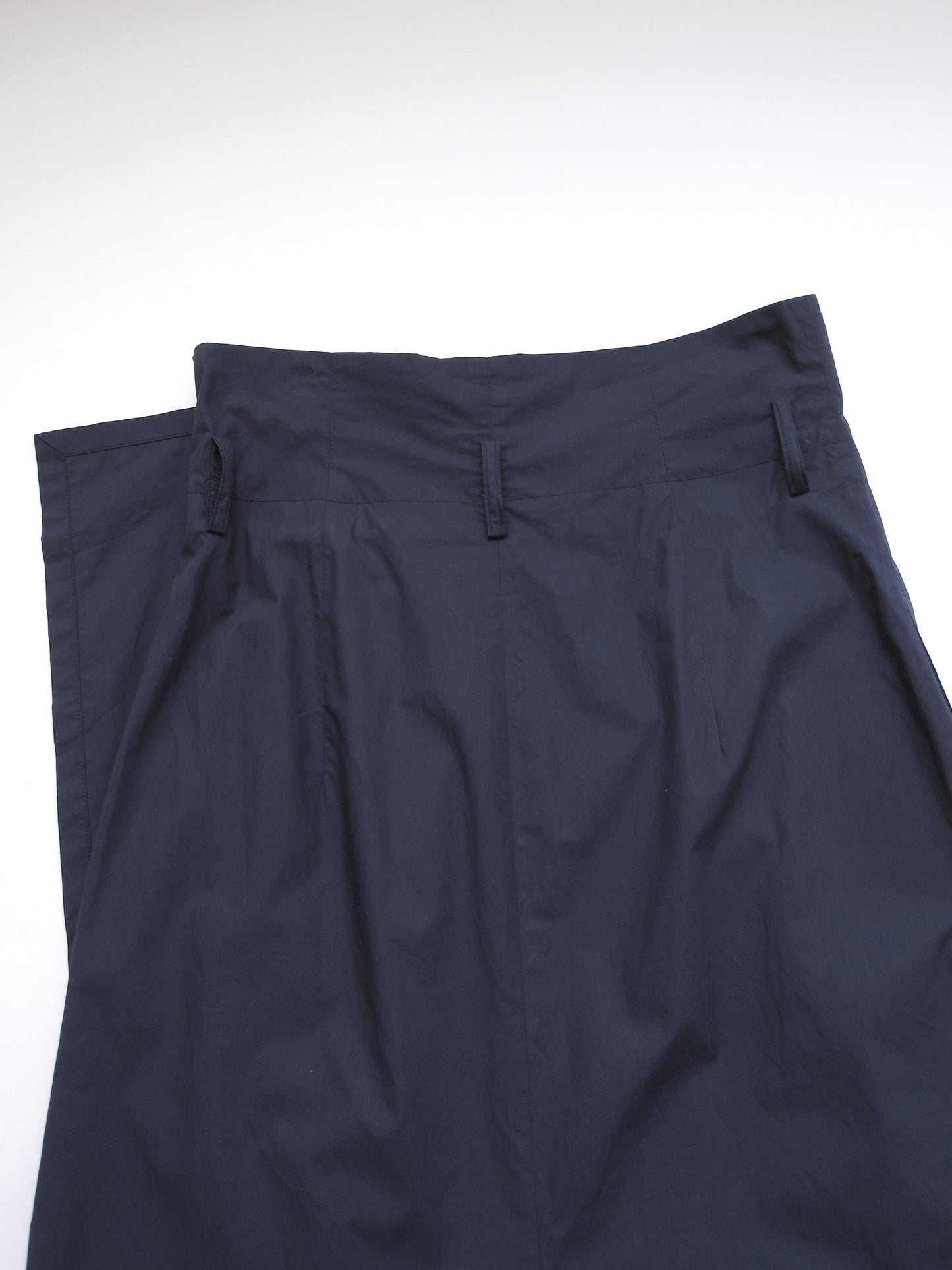 MaxMara unbalance pleats long skirt