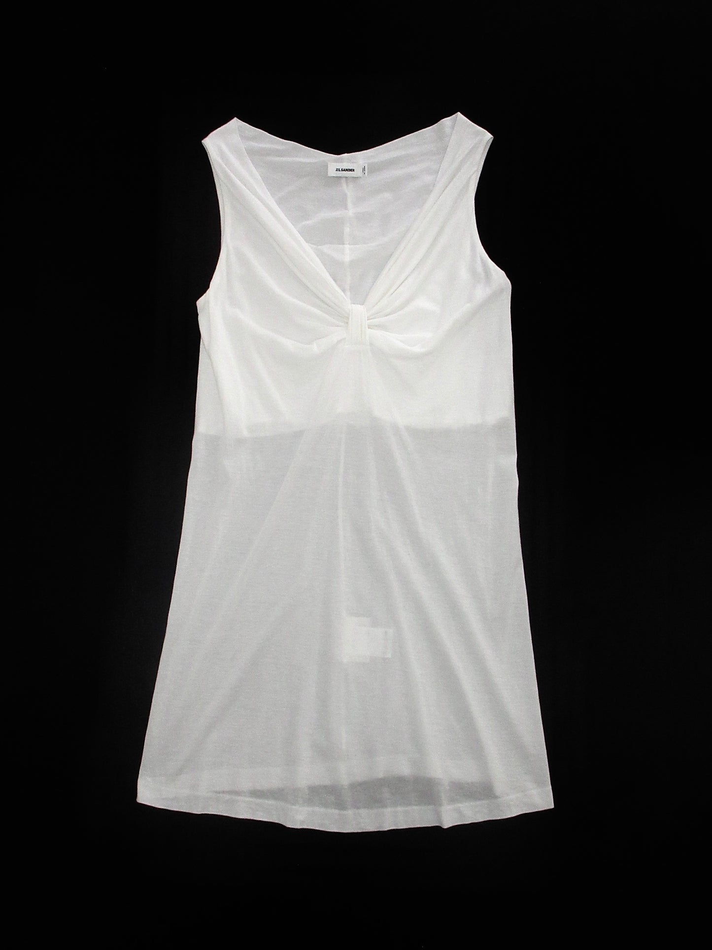 JILSANDER bust ribbon design tunic