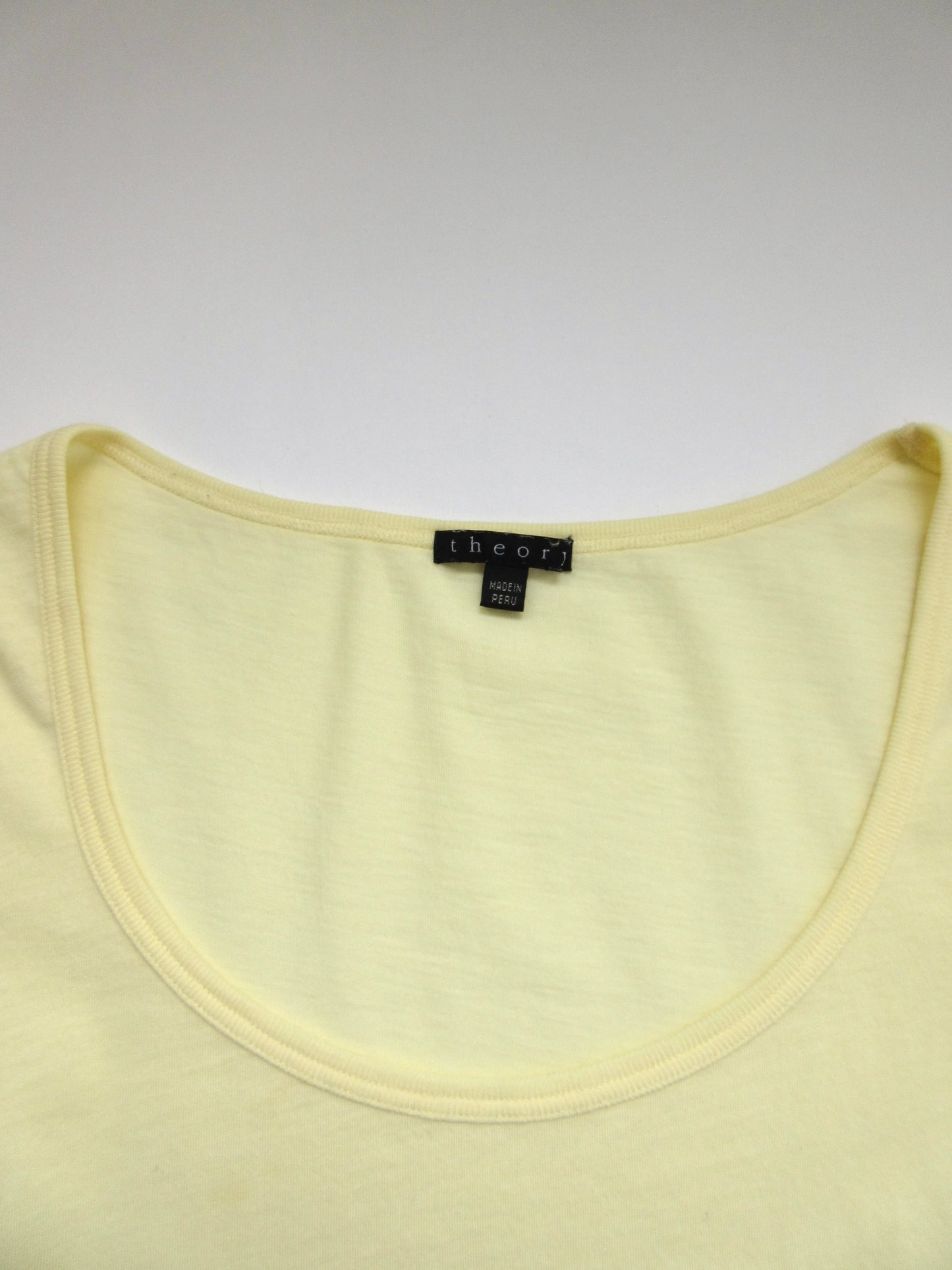 theory cap sleeve top