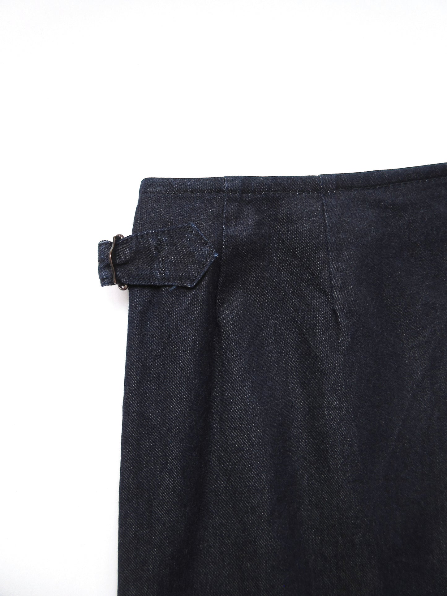 sunaokuwahara detailed denim skirt