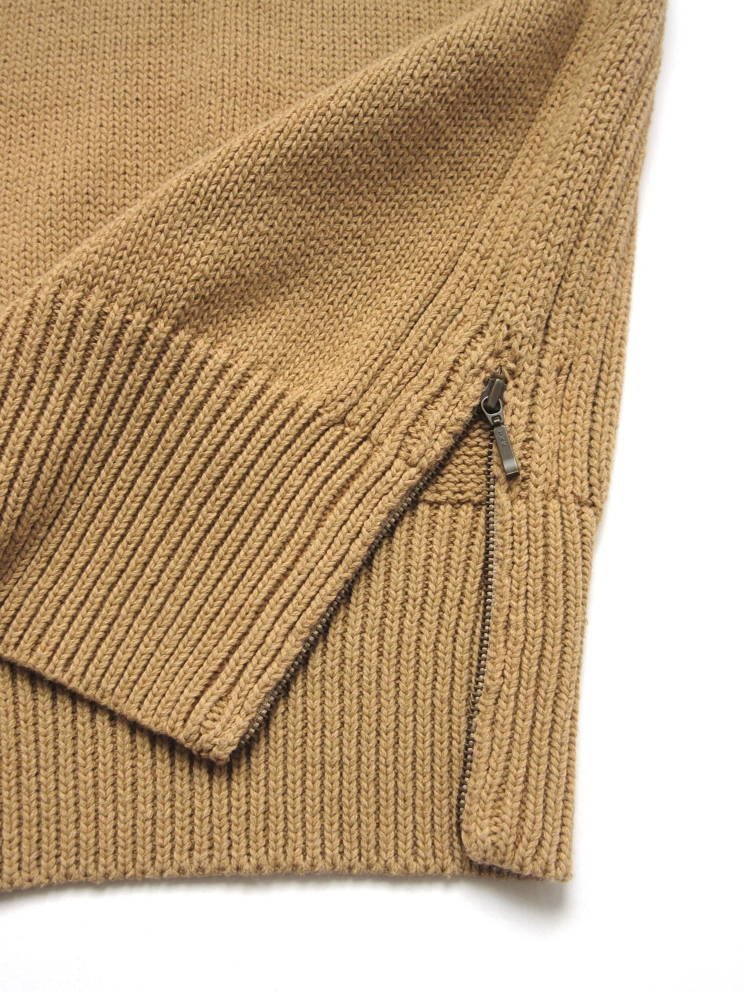 RESTIR beige cotton knit
