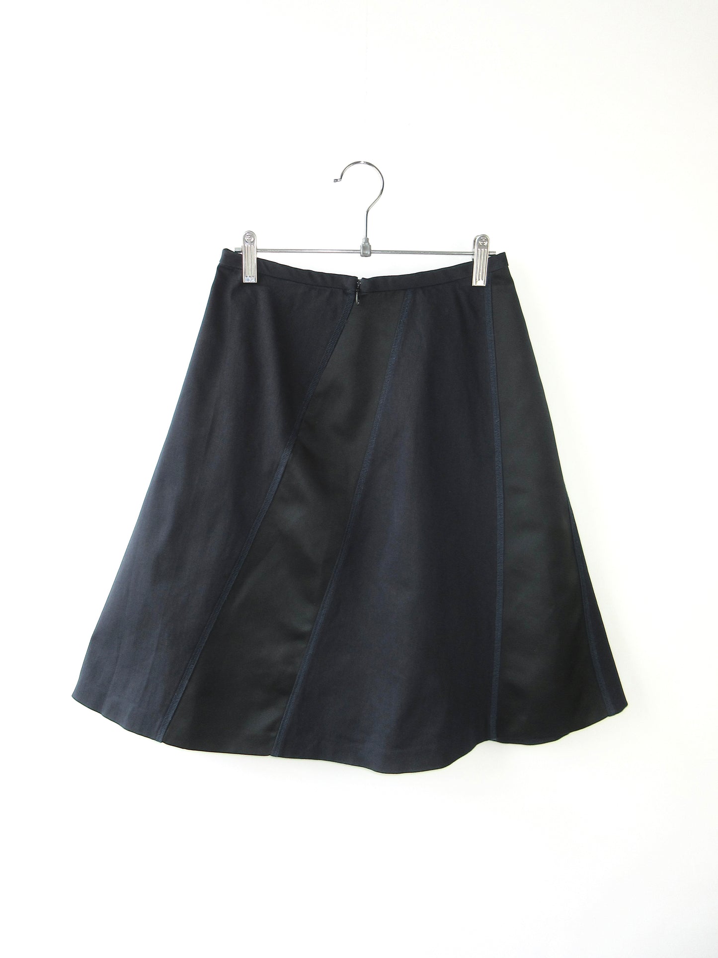 JIL SANDER NAVY switching skirt