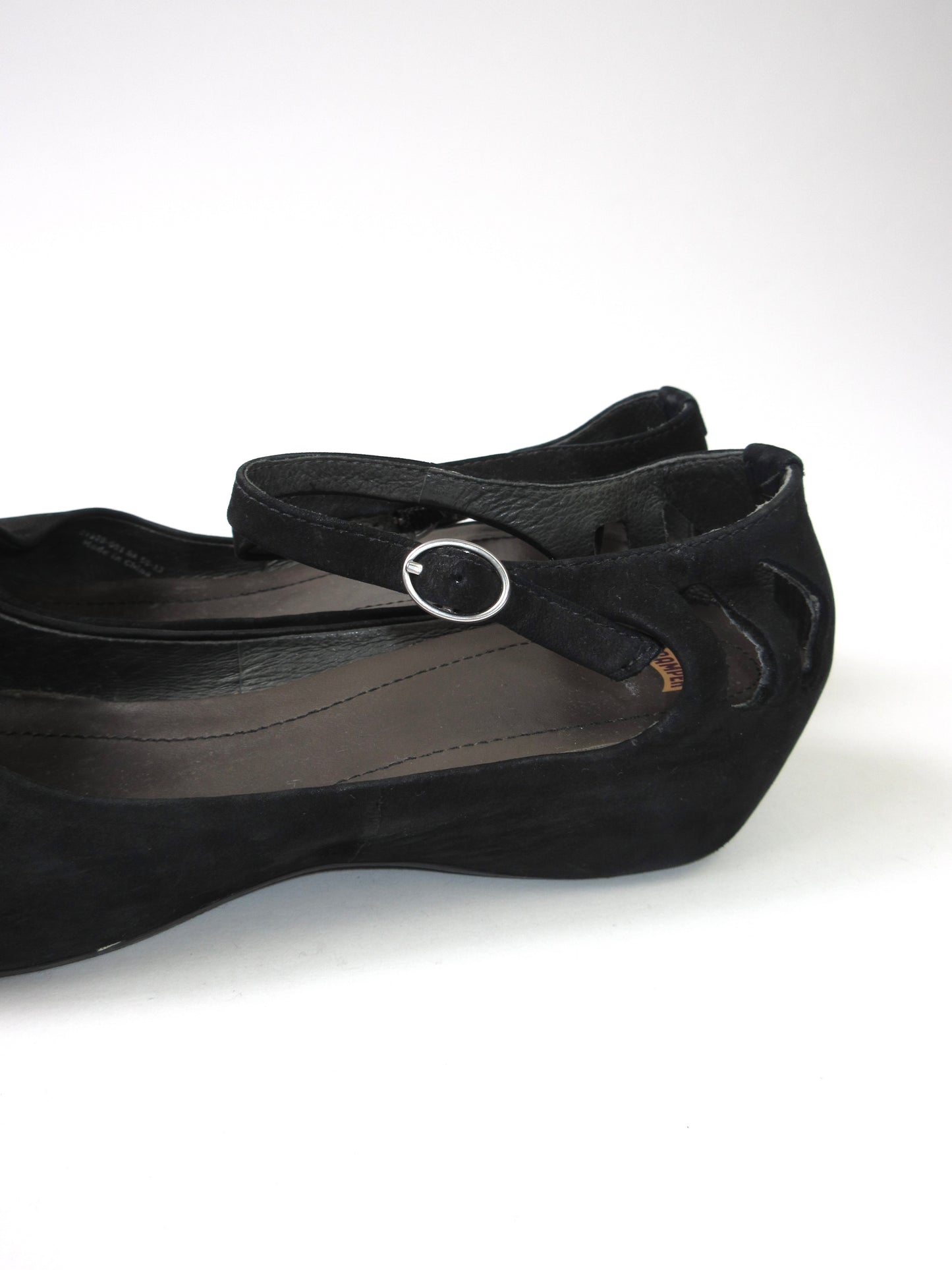 CAMPER strap platform shoes