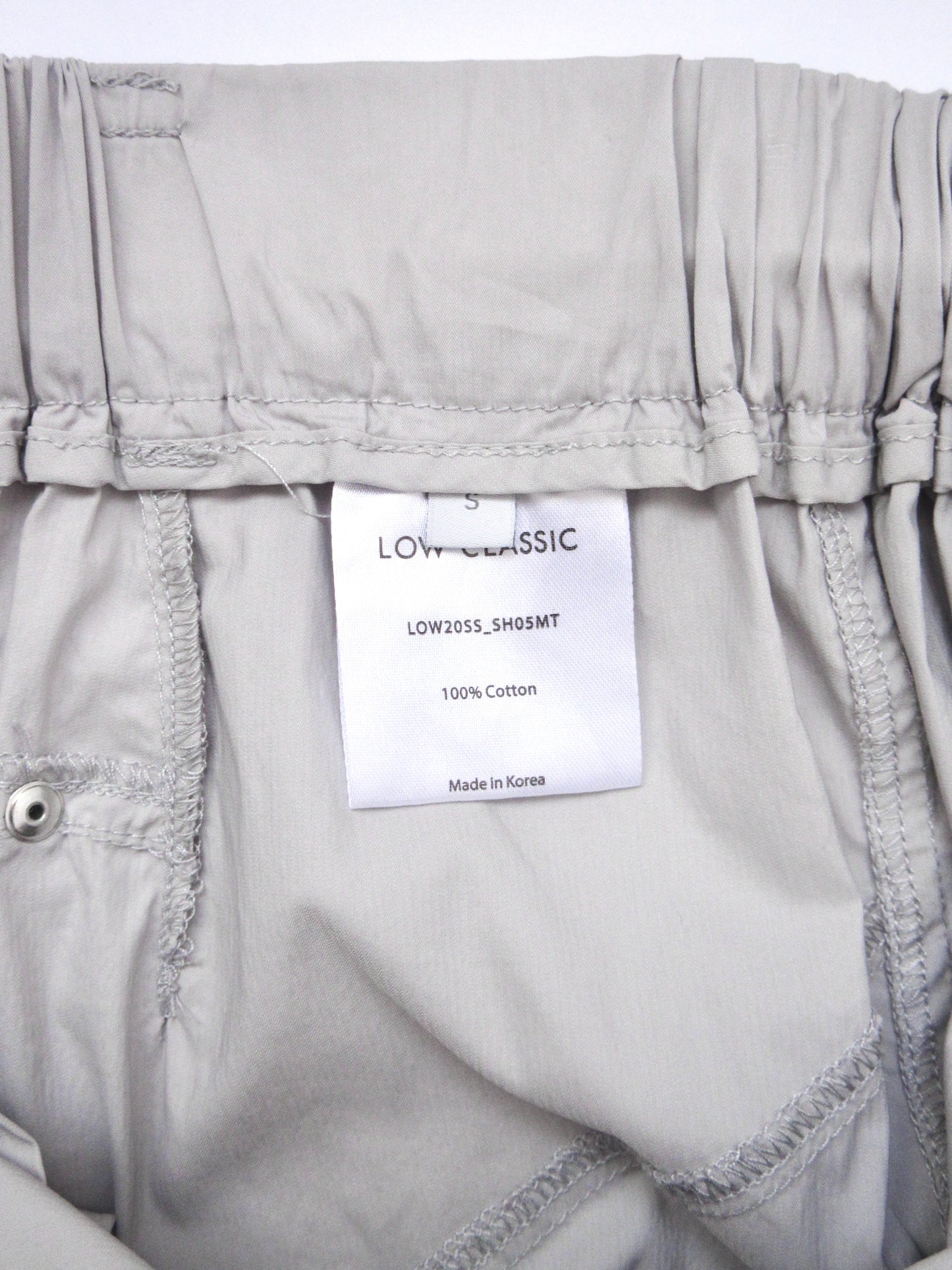 LOW CLASSIC design wide pants