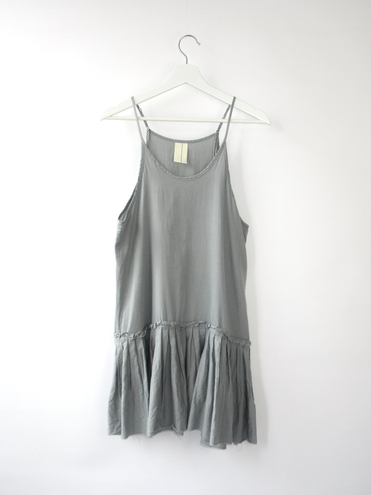 【used】blue gray camisole dress