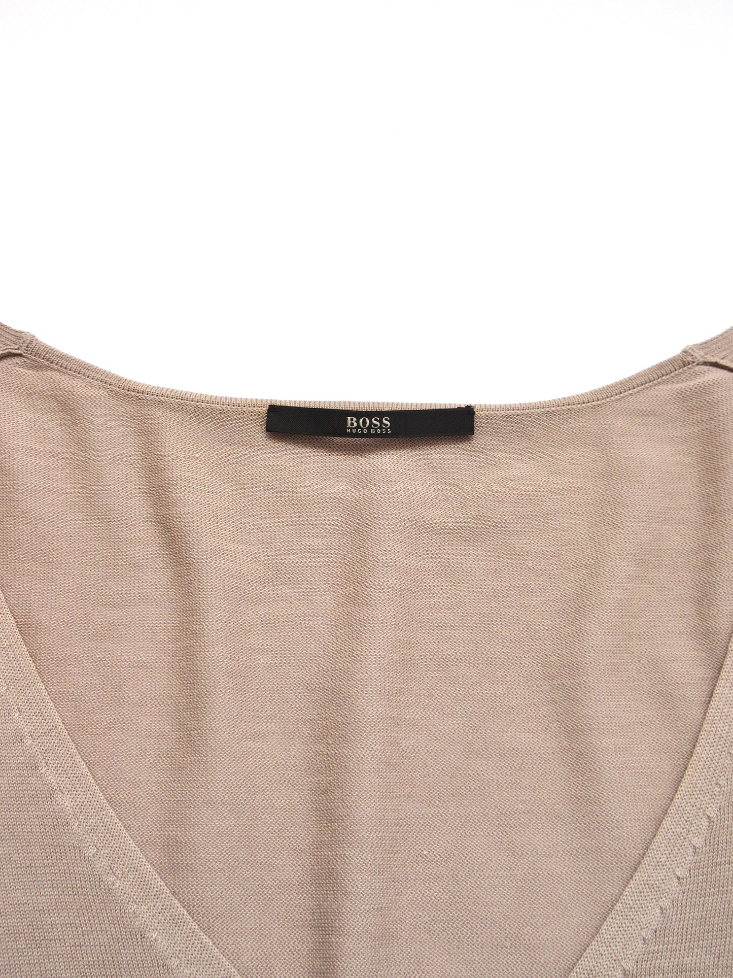 HUGO BOSS pink beige design top