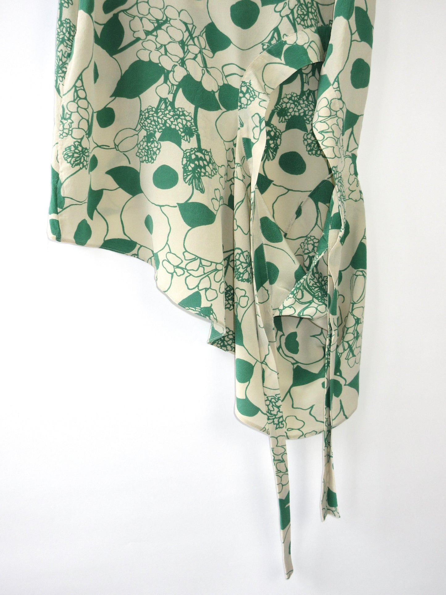 【used】MARNI asymmetry design sleeveless top
