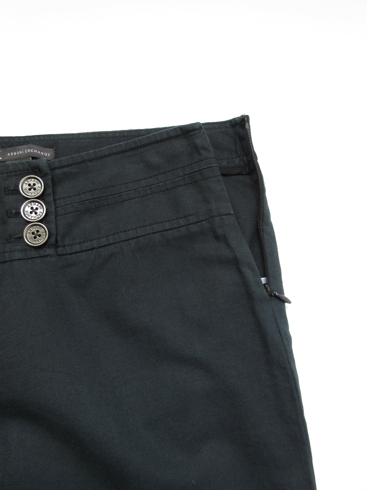 ARMANI EXCHANGE dark green pants