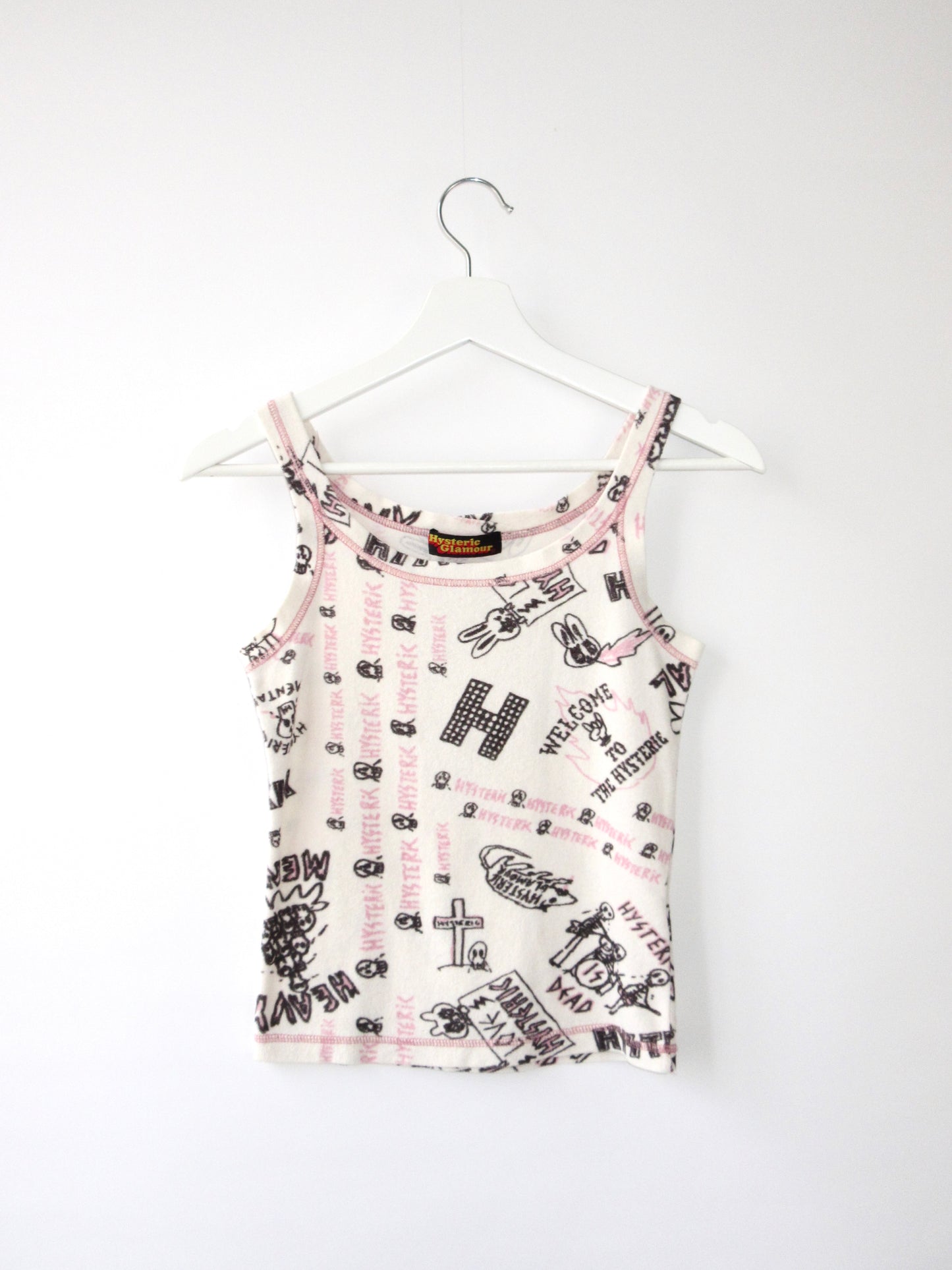 Hysteric Glamour graphics tank top