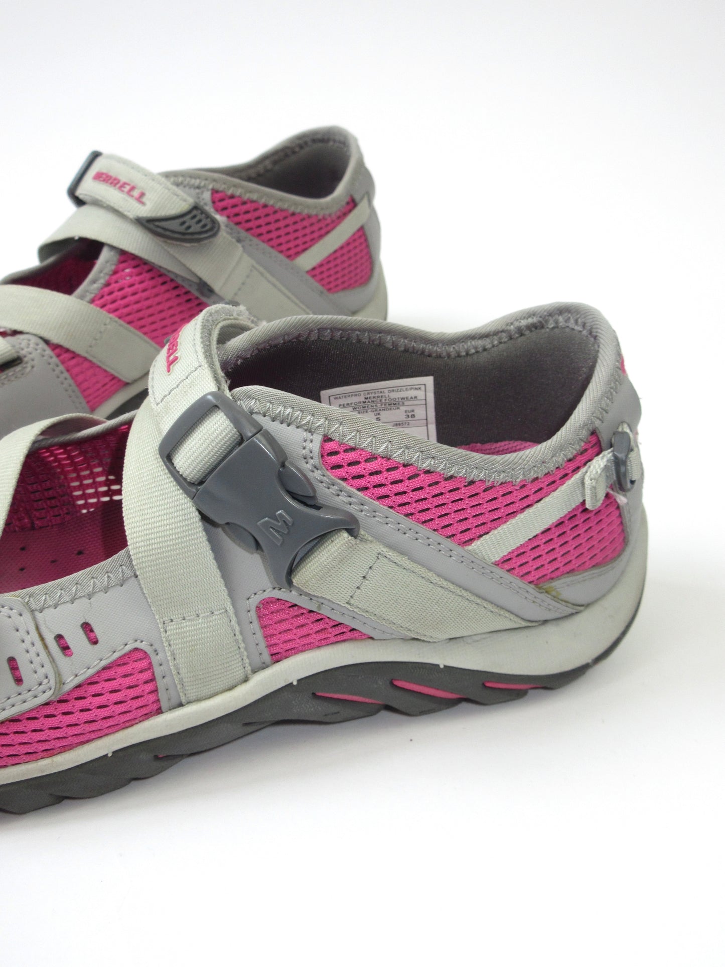 【used】MERRELL gray×pink shoes