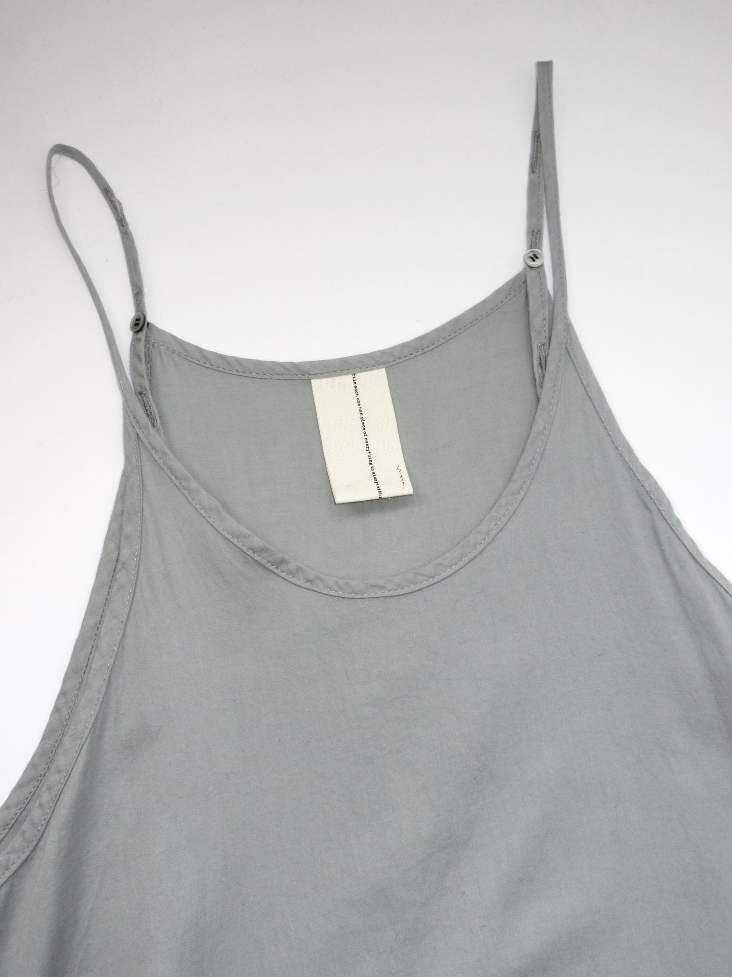 【used】blue gray camisole dress