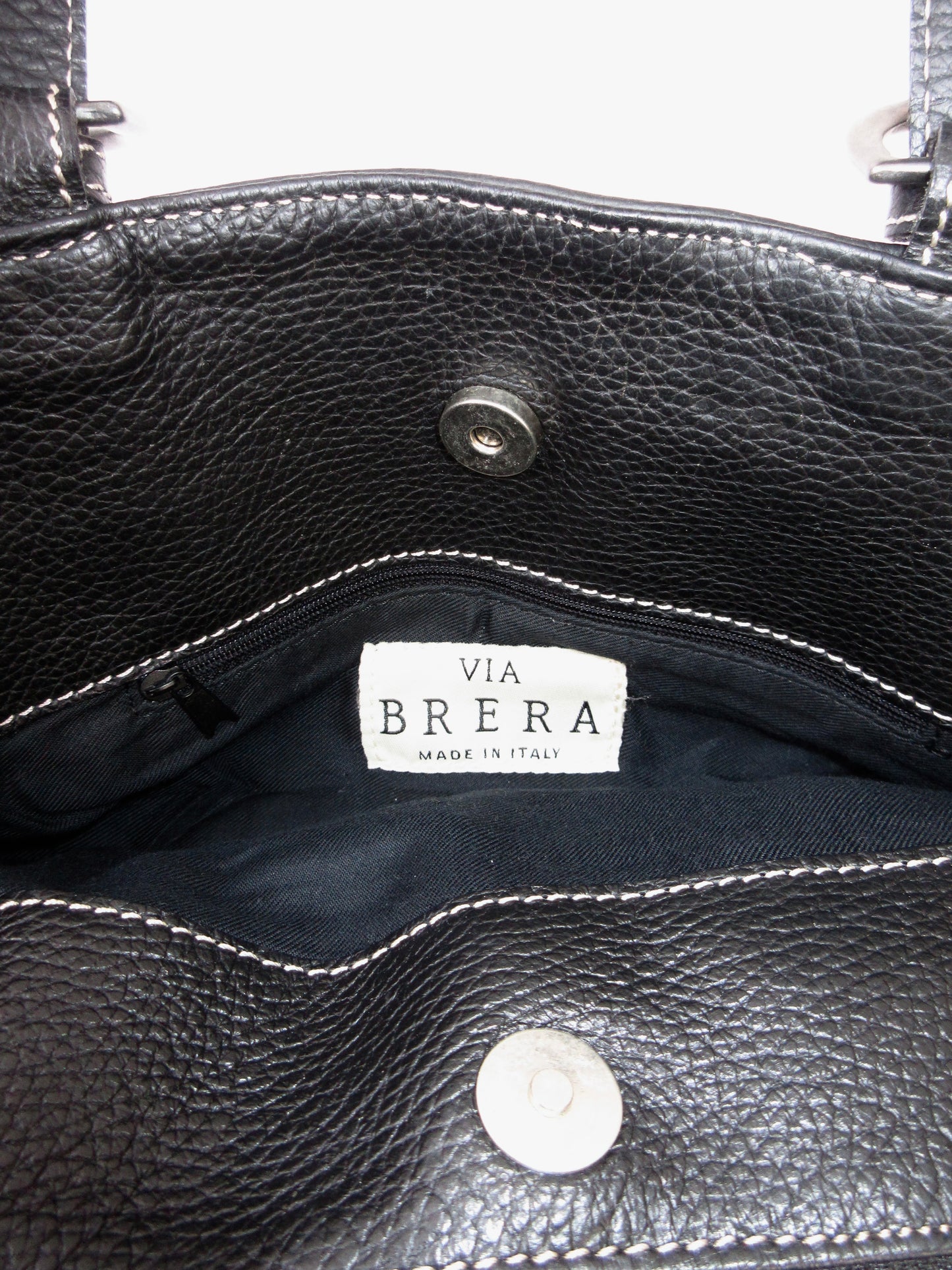 vintage leather handbag