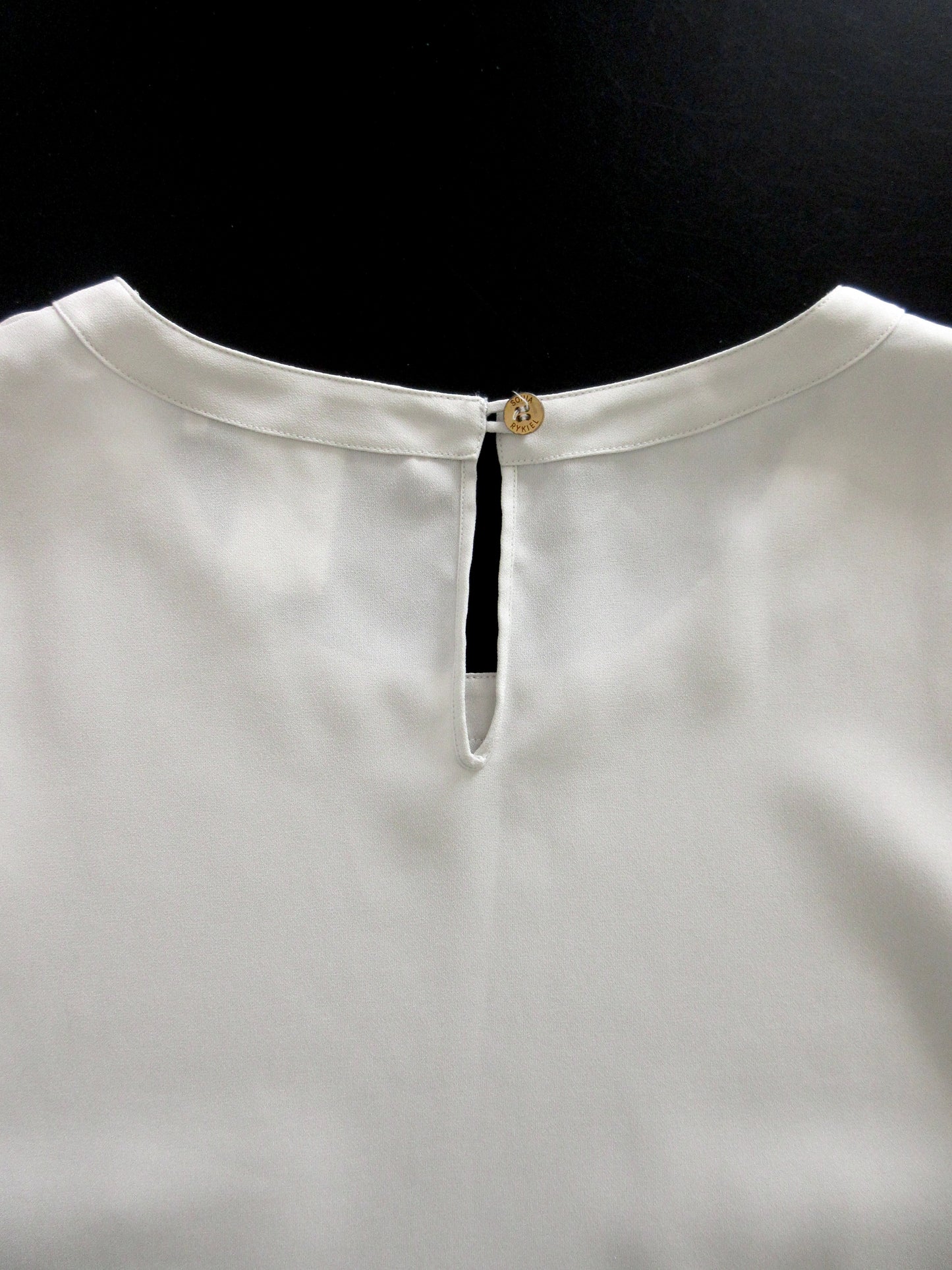 SONIA RYKIEL right gray sleeveless top